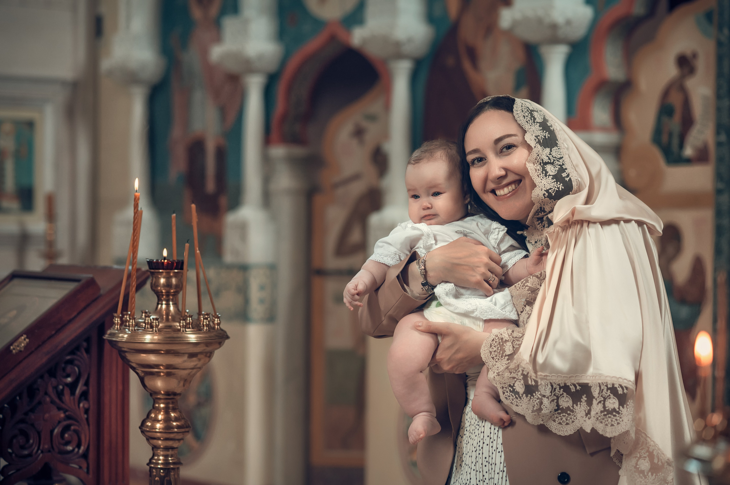 Церковь иконы Божией матери Всецарица. Семейный фотограф Олеся Батурина Рязань