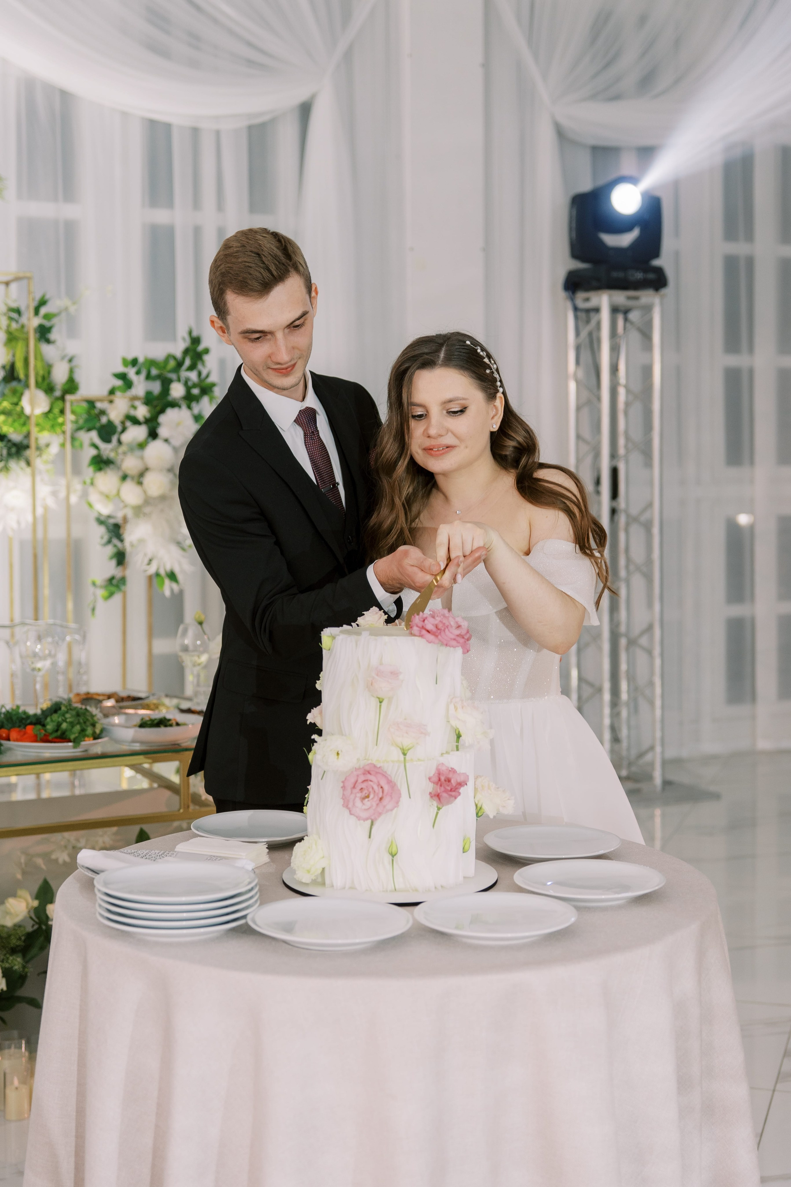 Свадьба Сергея и Дианы в ресторане «Загородный клуб Голицын»