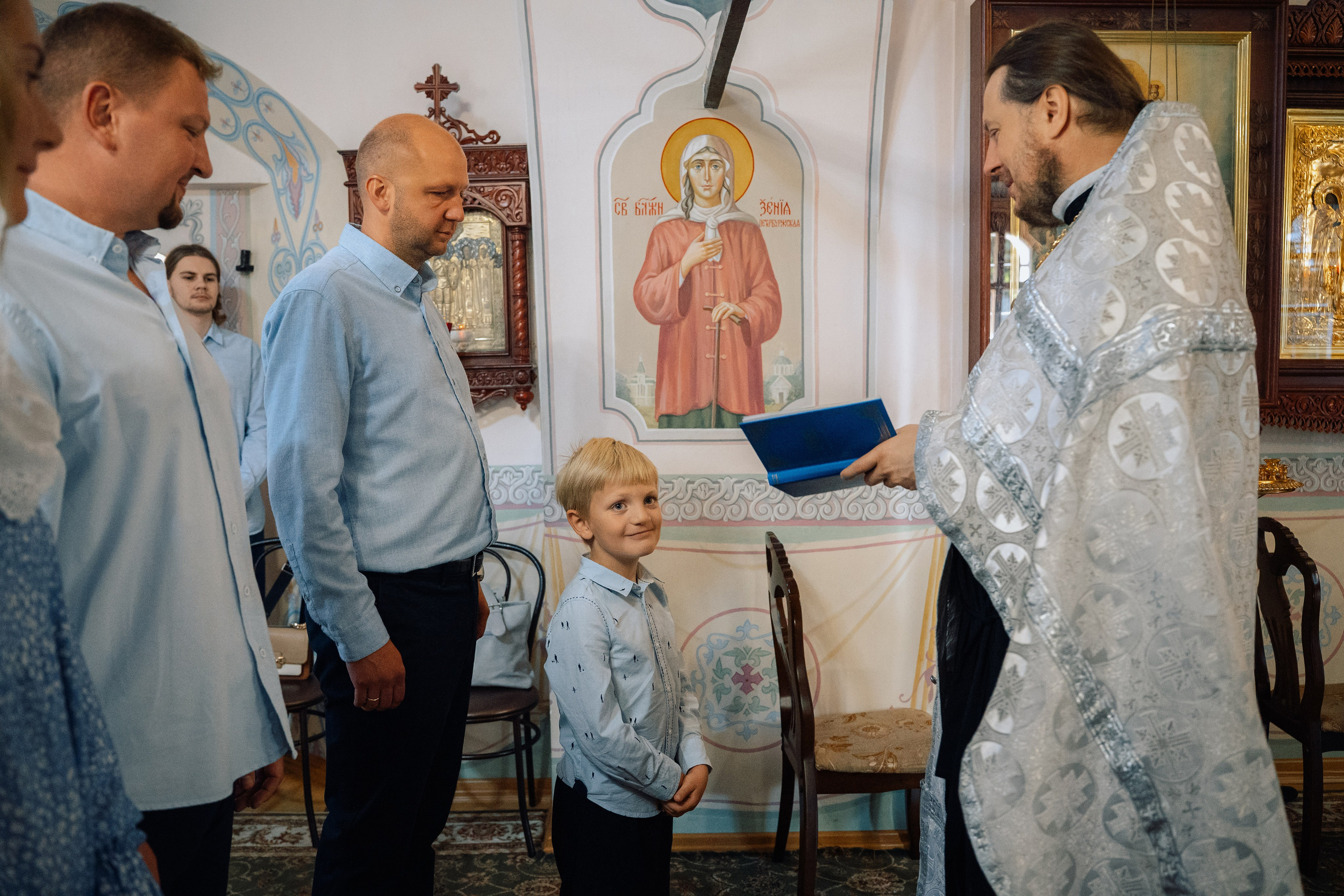 Крещение Марка. Фотограф Казакова Анастасия