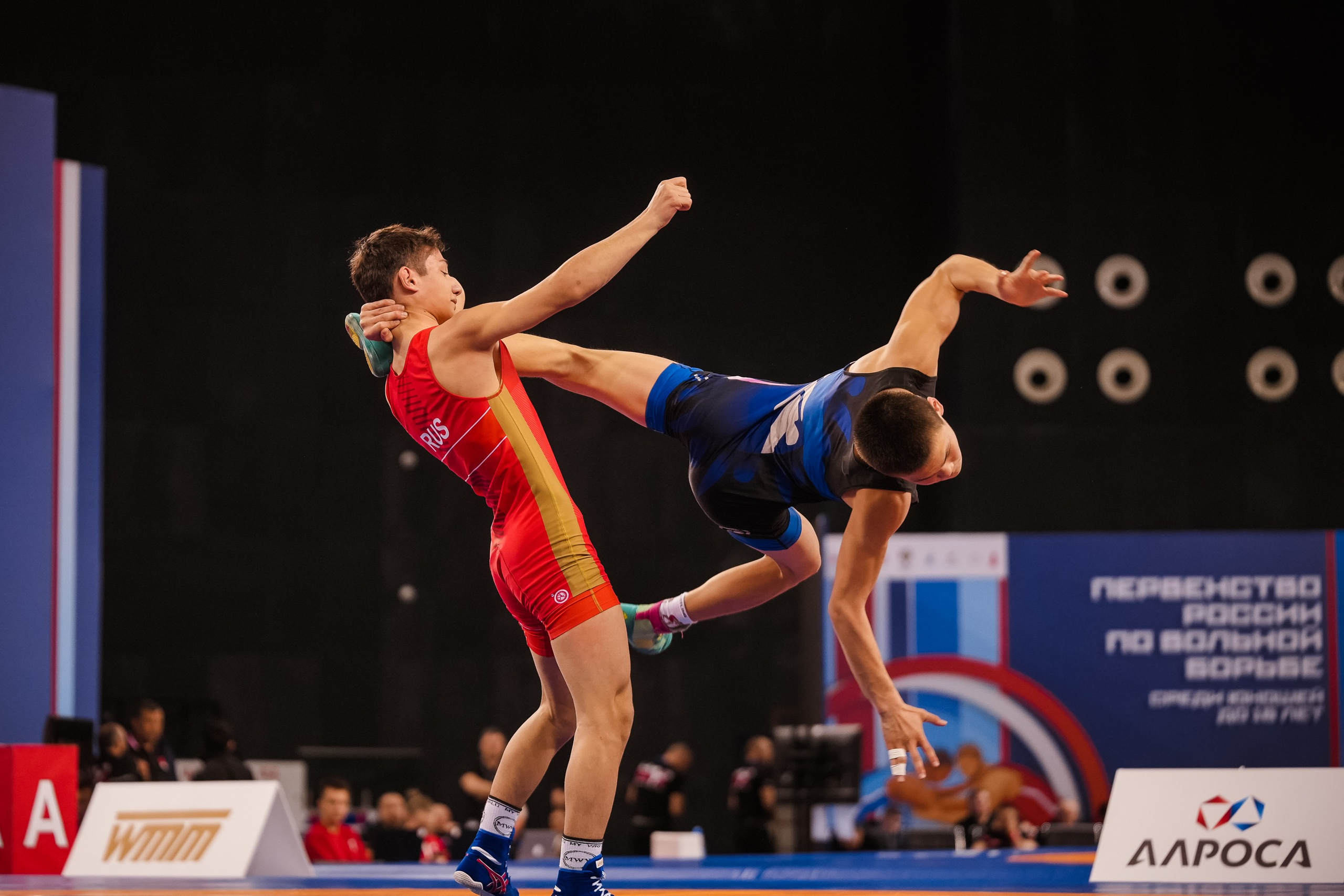 Первенство России по вольной борьбе среди юношей до 16 лет. Красноярск 2025. Фотограф Анна Герман. Красноярск