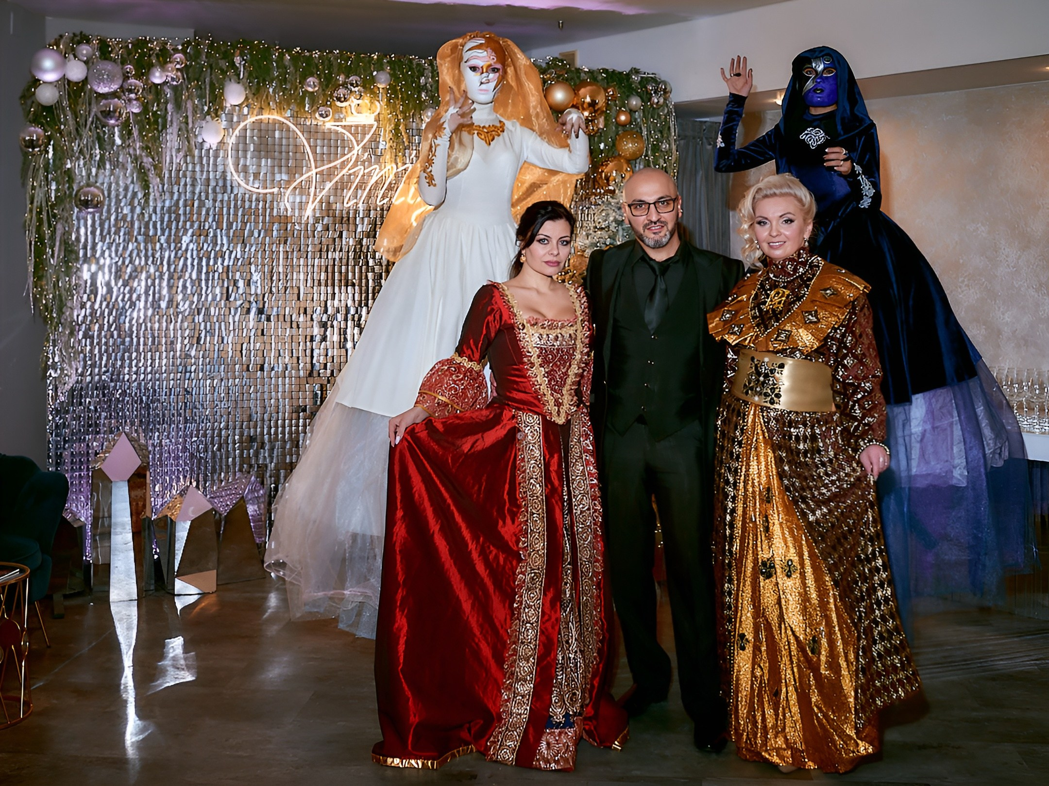 «Венецианский карнавал» | ресторан Vinity. Свадебный фотограф в Санкт-Петербурге Славин Денис