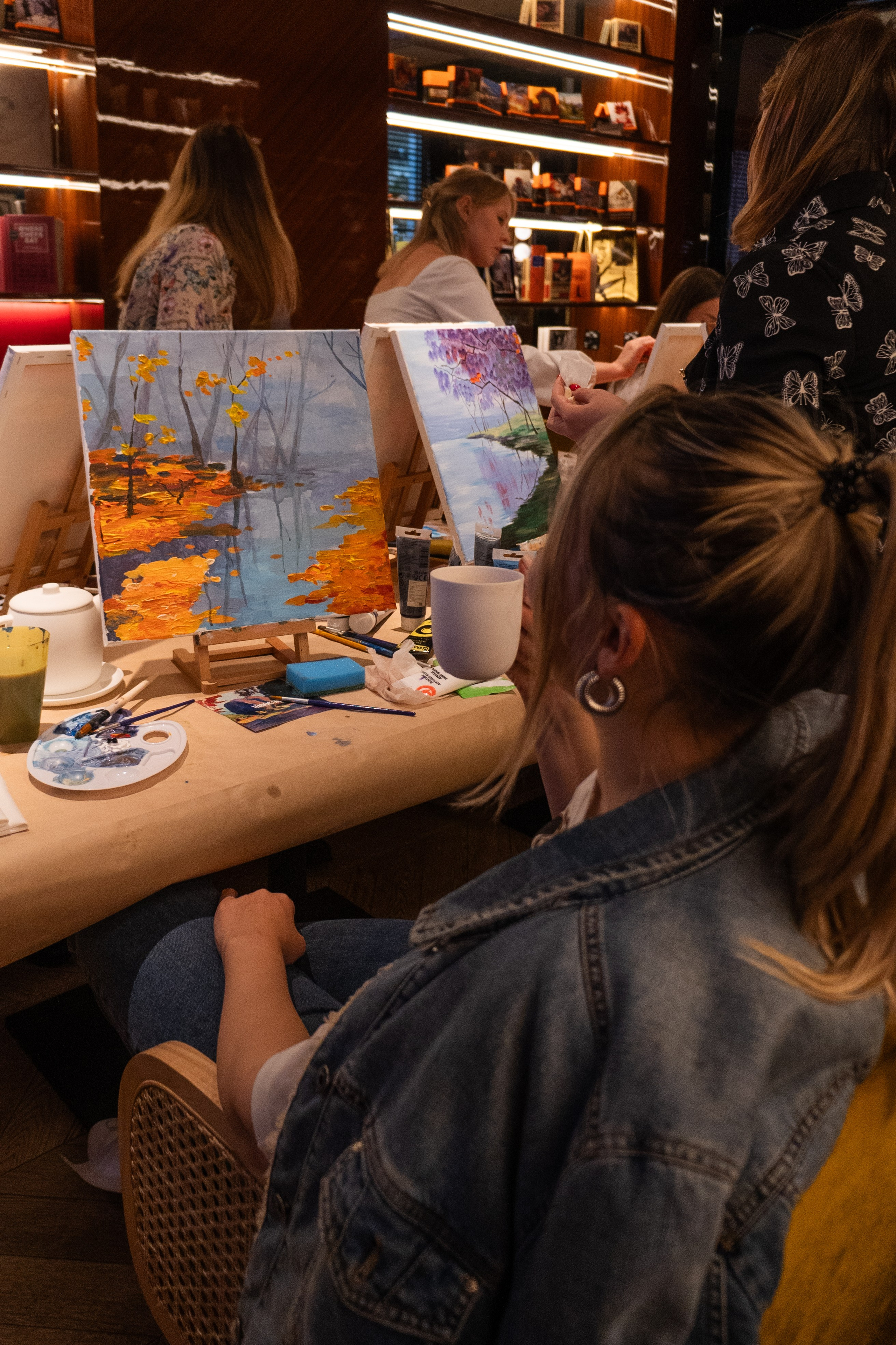 Корпоратив Teach Me Art 3. Портретный фотограф в Москве и Санкт-Петербурге Арина Чех