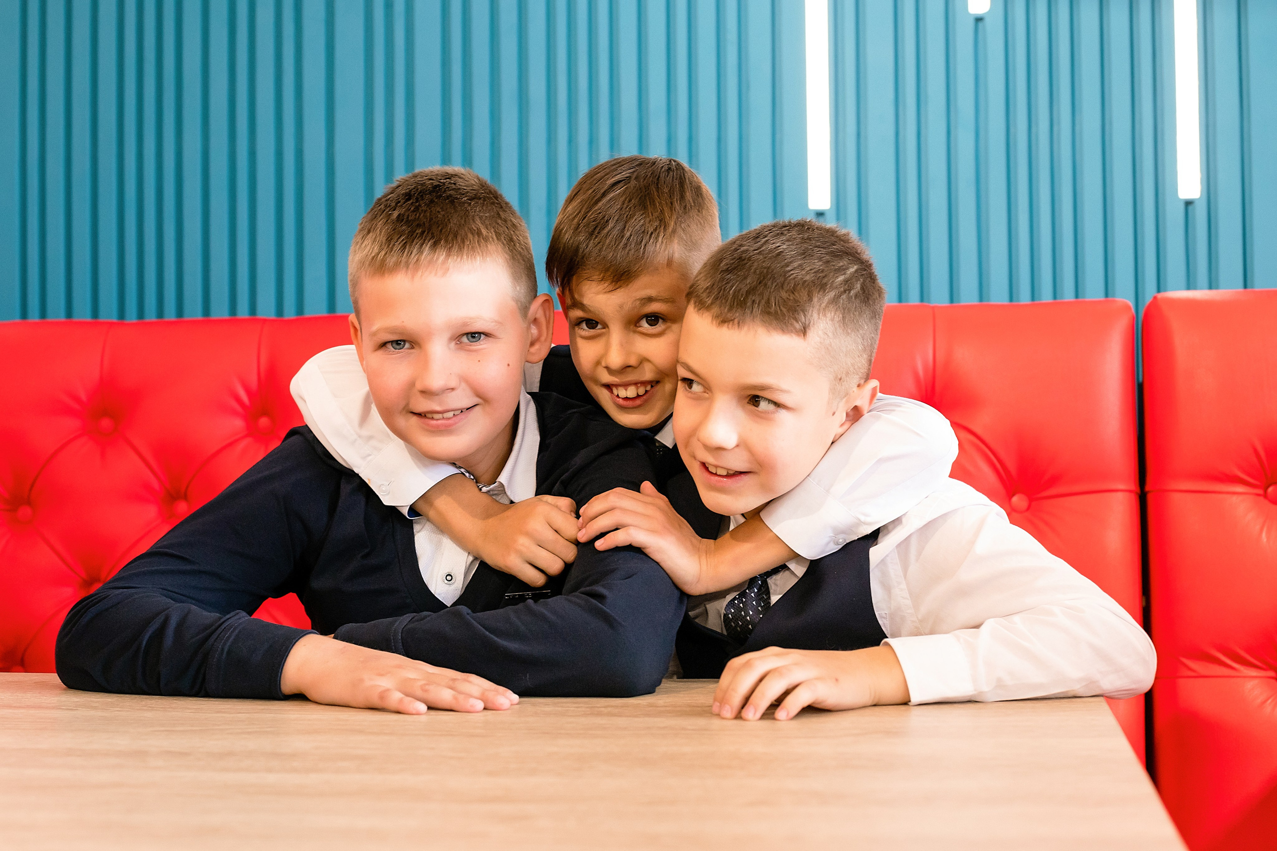 4 класс. Съёмка в кафе. Выпускные альбомы «Эврика» в Нижнем Новгороде