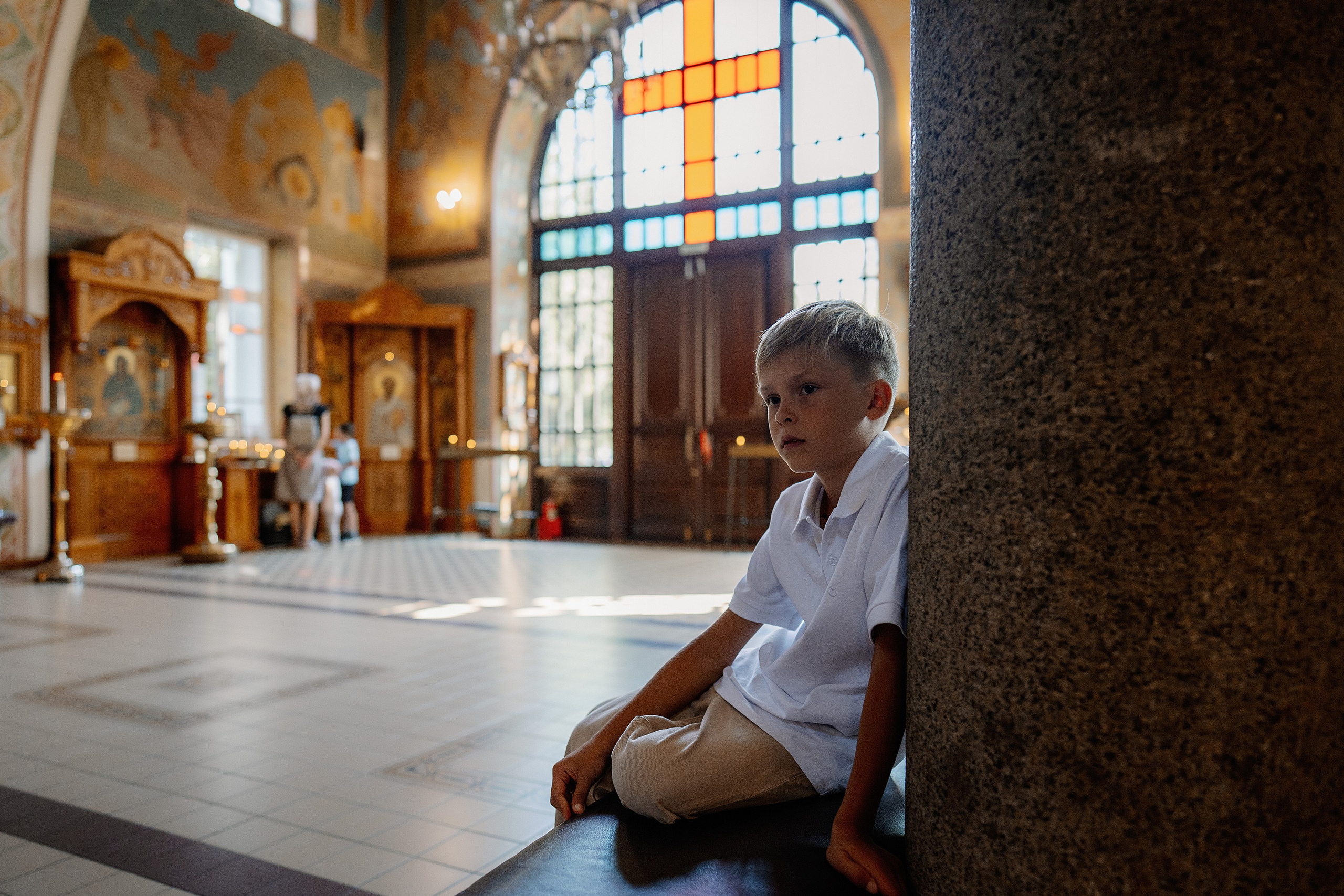 Крещение Евы. Фотограф на Крещение и Венчание в Красноярске Рамазанова Юлия