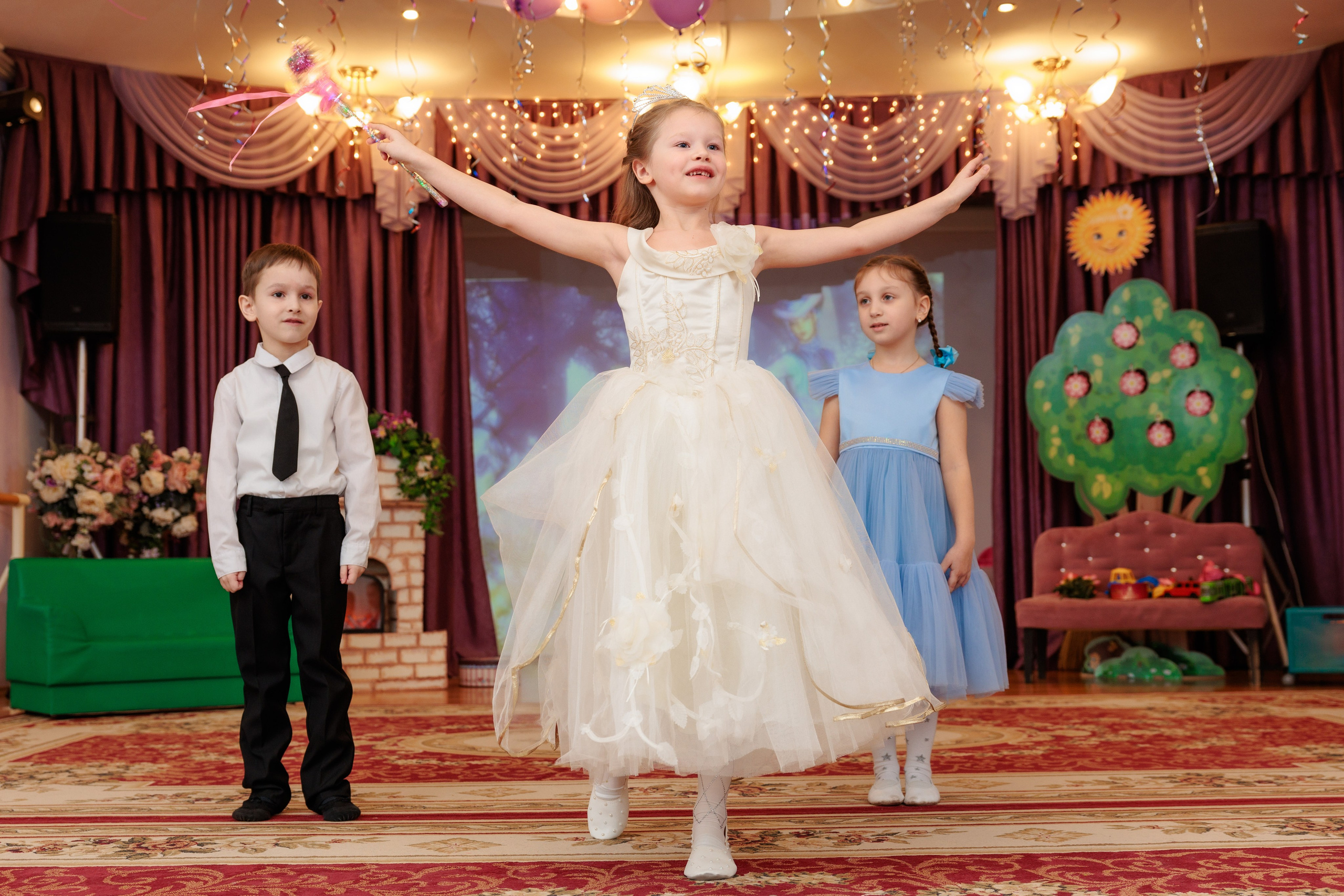 Фотосъёмка выпускного утренника в детском саду. Выпускные альбомы в Москве фотограф Алина Пащук