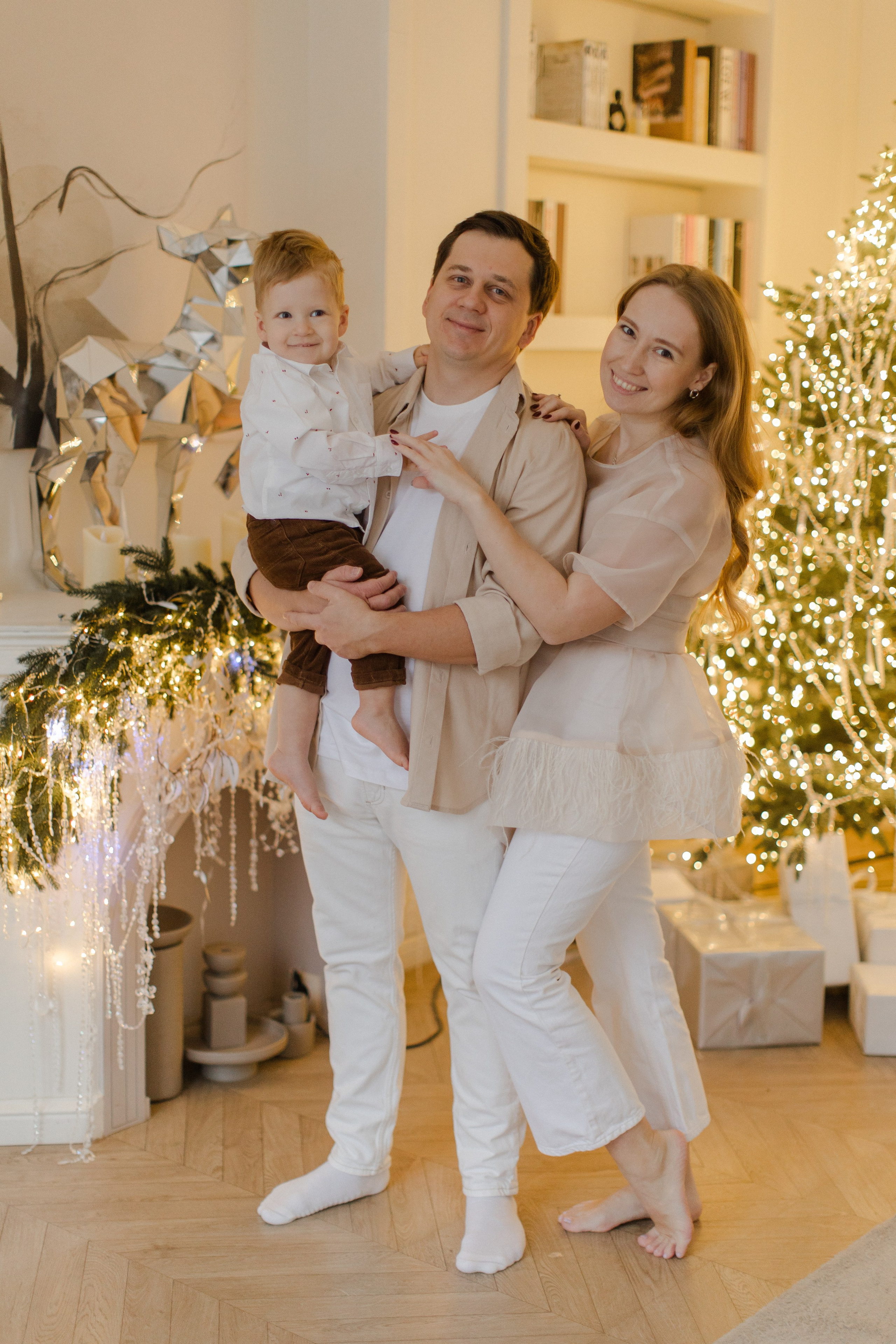 Катя с семьей. Семейный и детский фотограф в Москве Кузьмина Мария