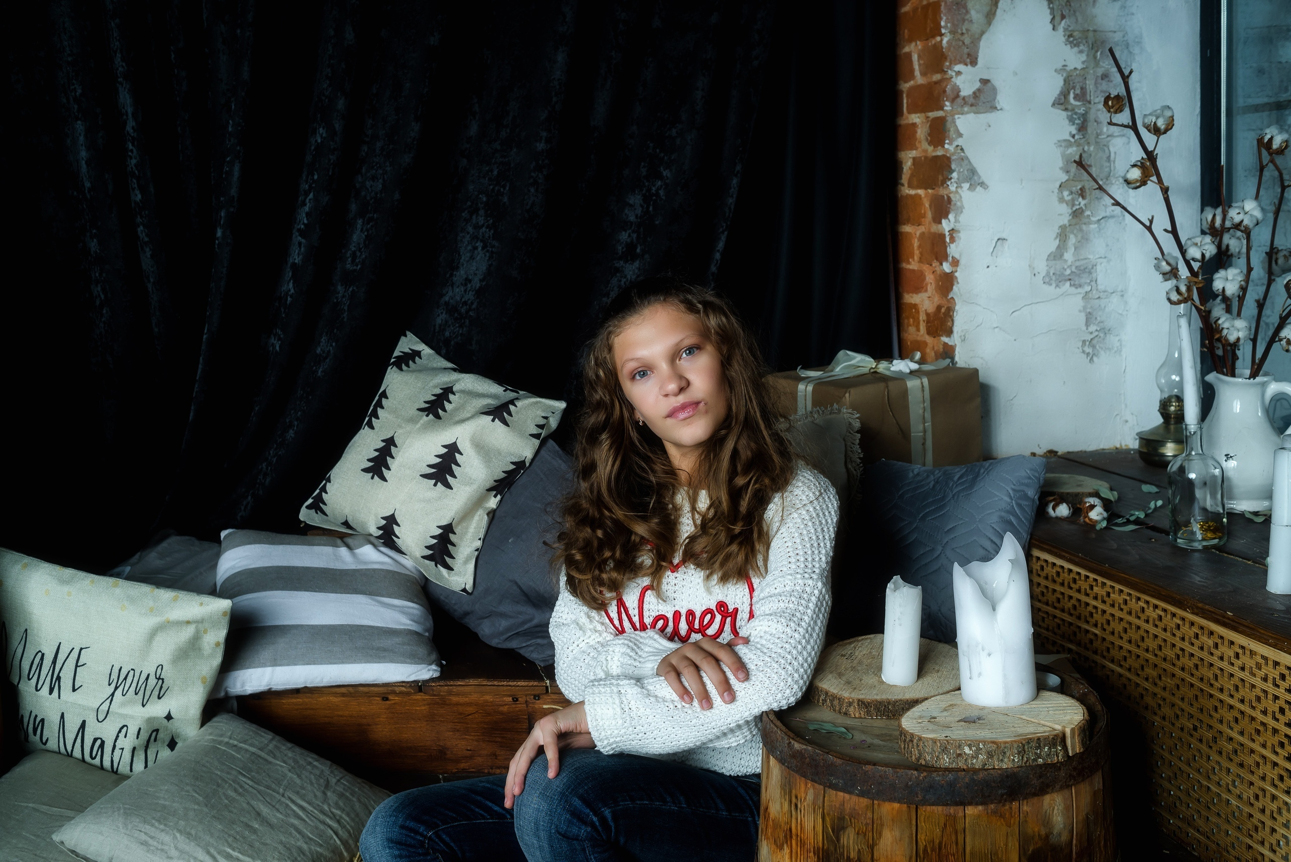 Новогодние фотосессии в Туле. Портретный, семейный, свадебный фотограф. Бизнес, контент съёмка. Тула