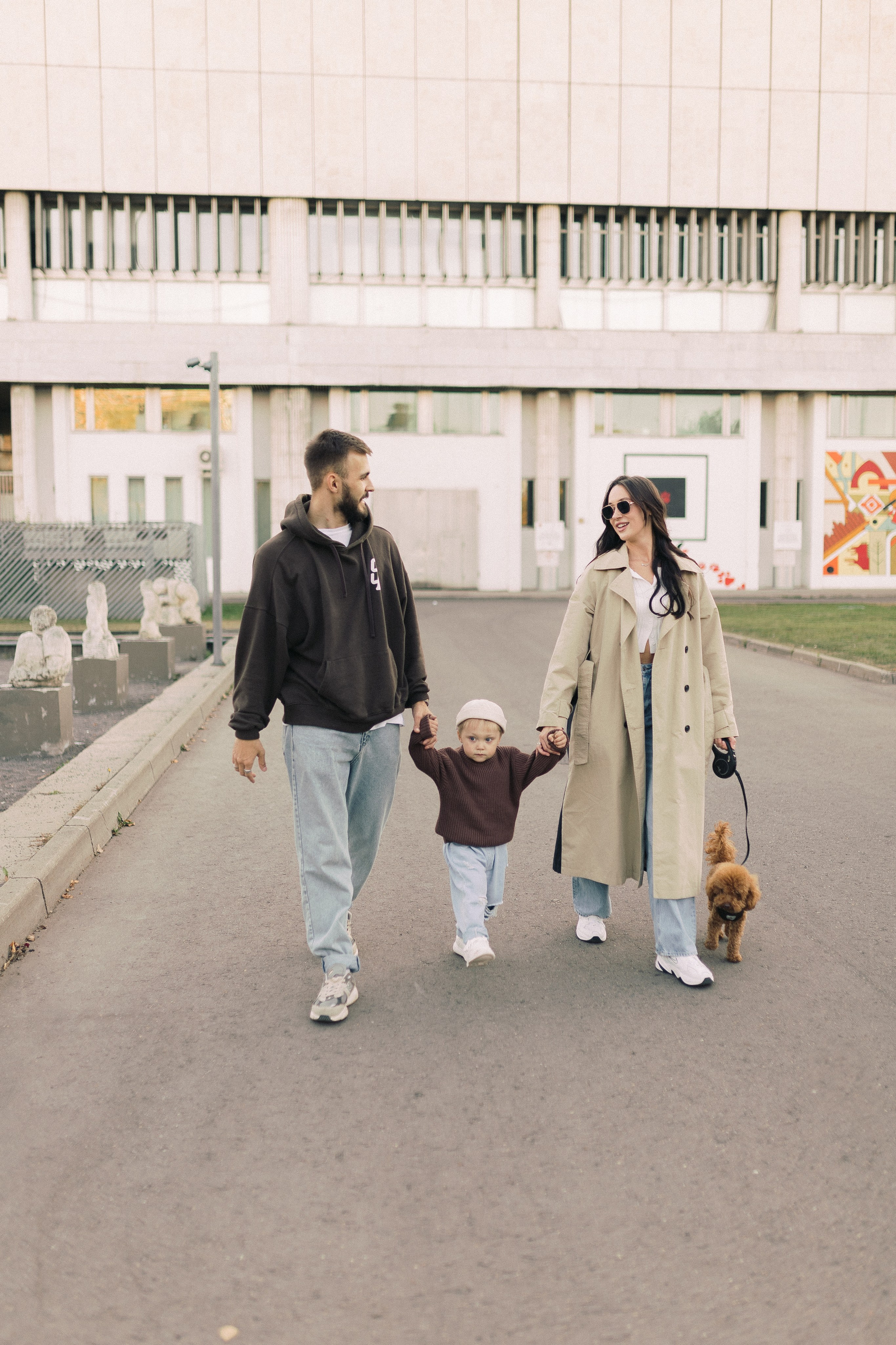 Прогулка в Музеоне. Семейный фотограф в Москве Анна Пожарская