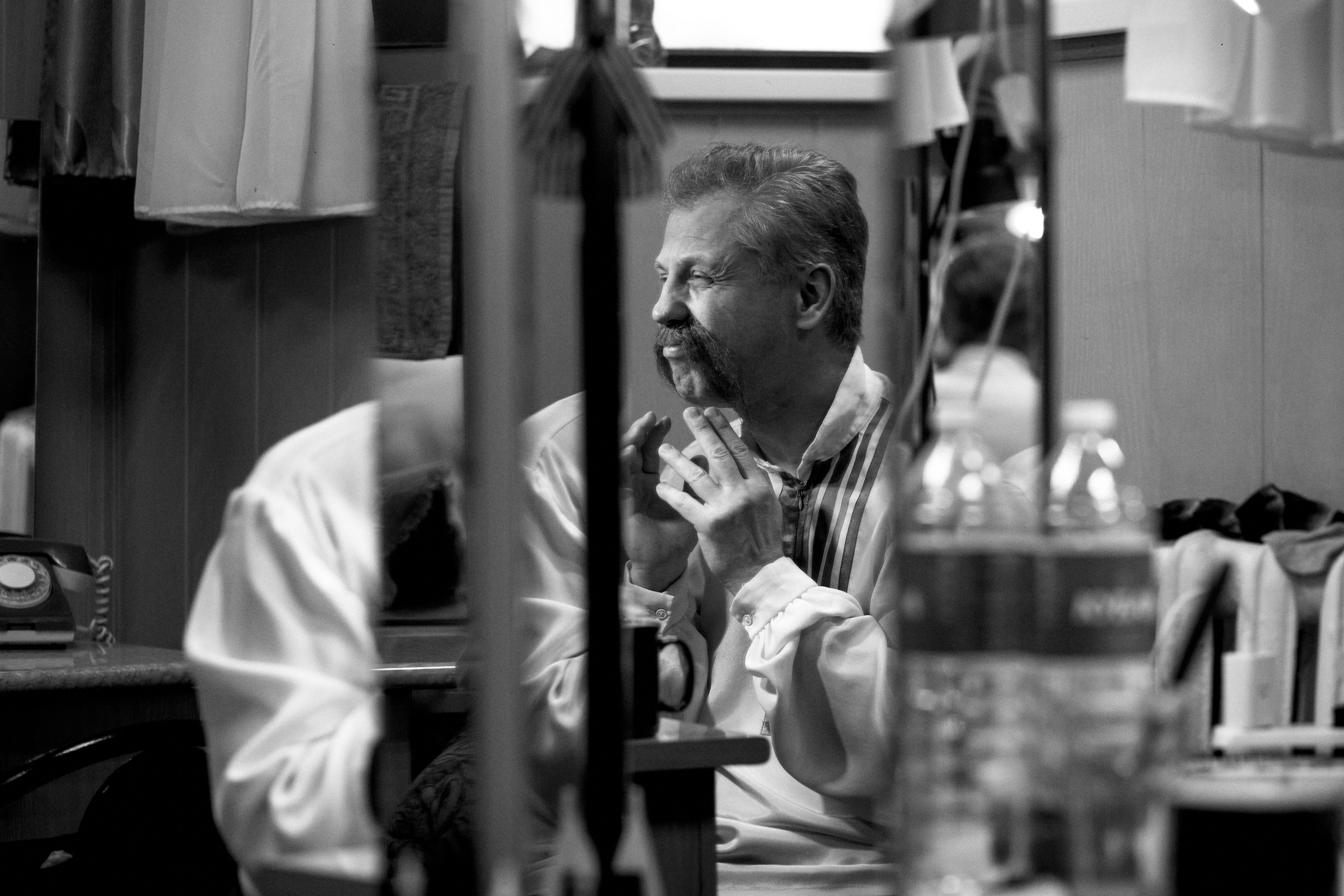 За кулисами. Фотограф Юлия Маринина