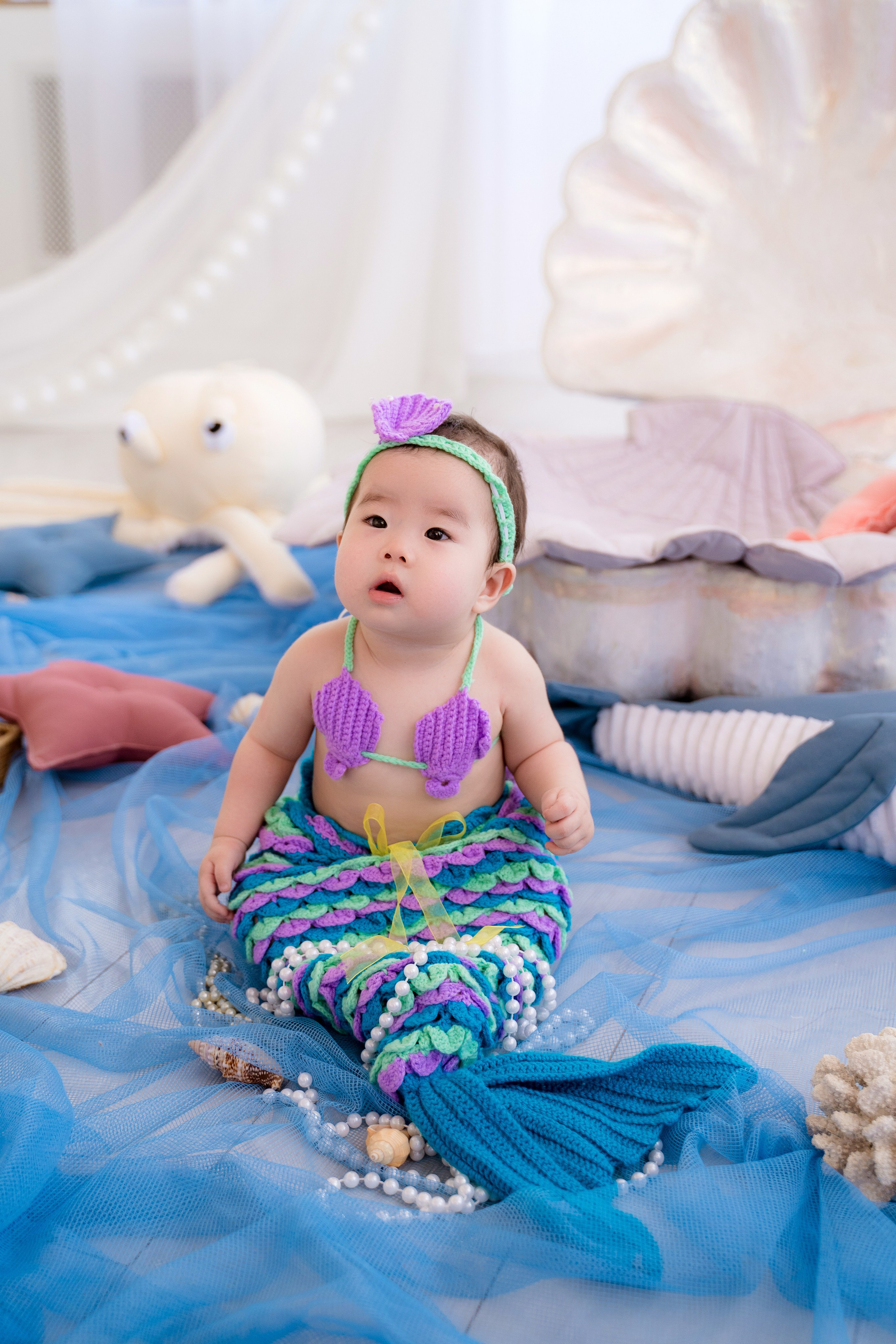 Русалочка. Фотостудия Малина в городе Улан-Удэ. Фотограф Ирина Жарникова