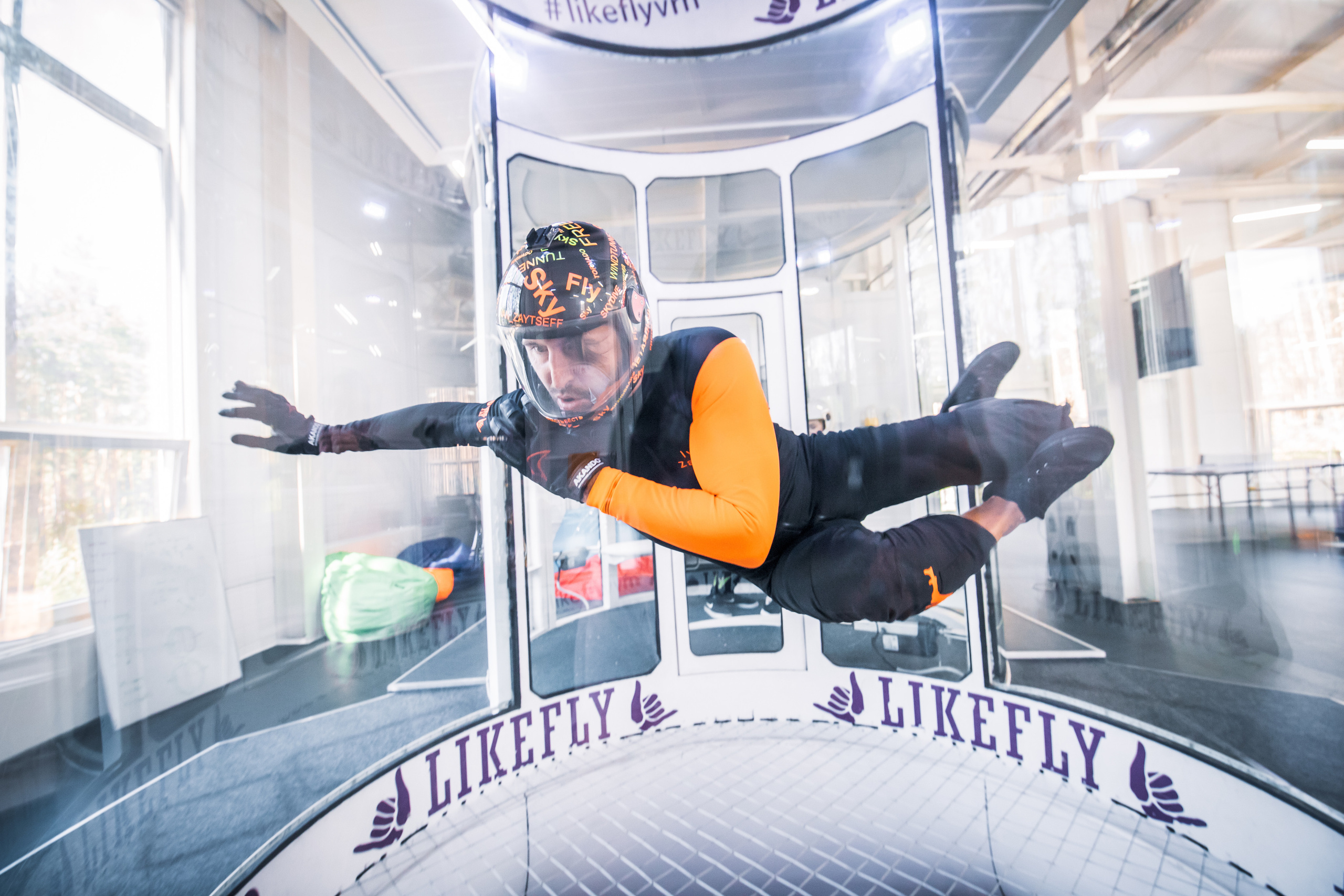 Полёты в аэротрубе Likefly, сентябрь 2021. Марк Шишкин — репортажный фотограф в Воронеже и России