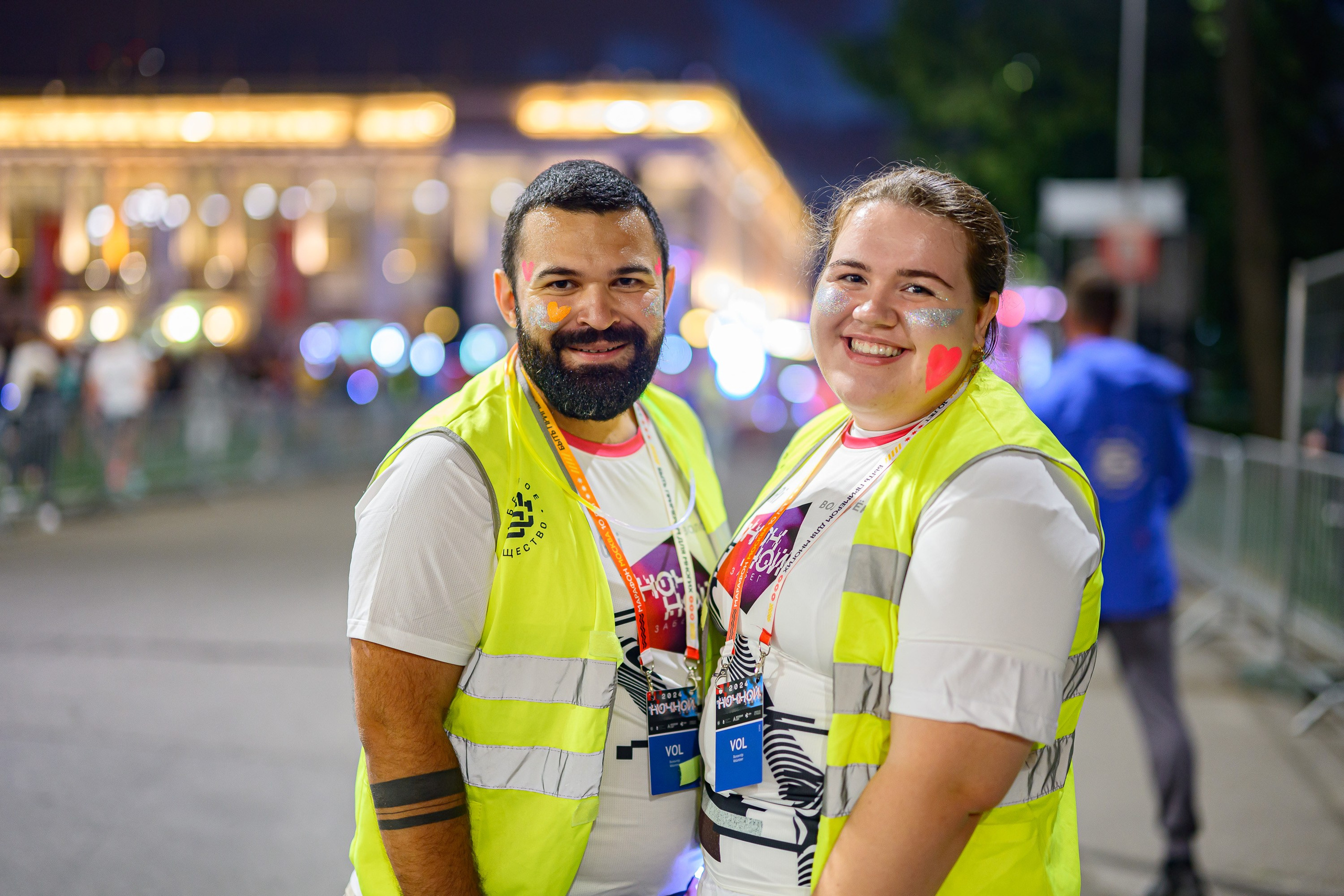 Ночной забег 2024. Репортажный фотограф Сергей Квартальнов