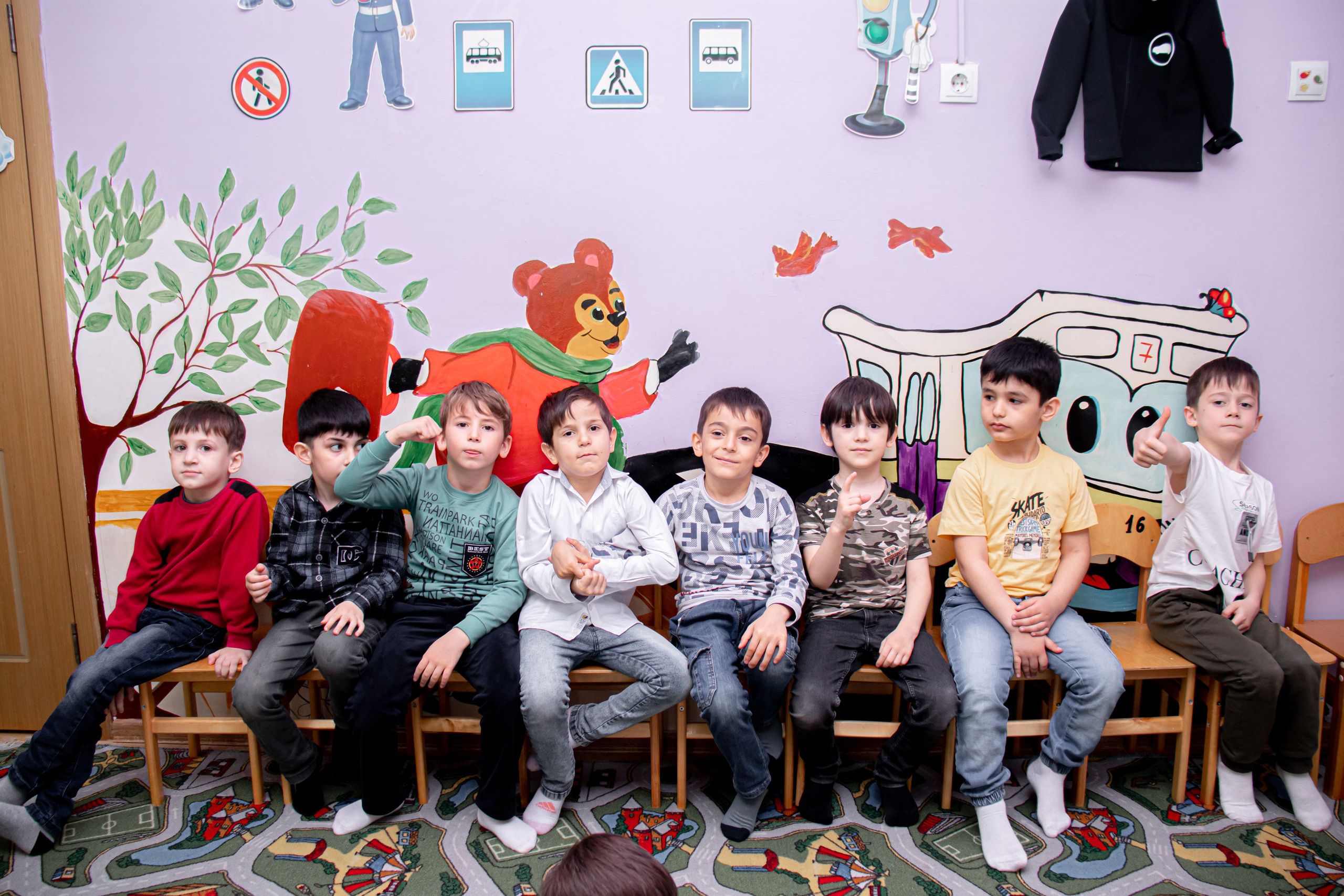 Садик виньетки