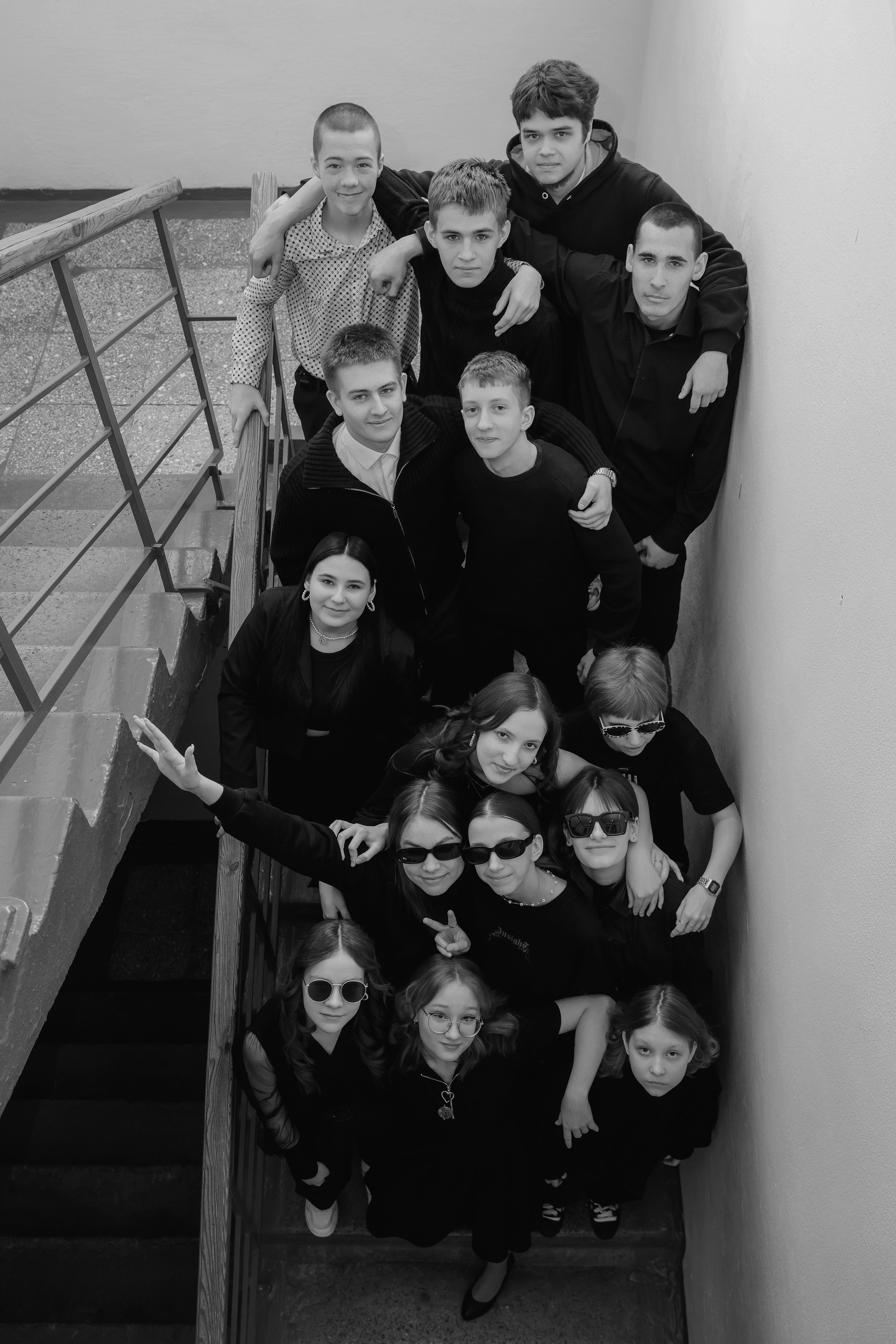 Школьники. Мультифотограф Динара Ахмедзянова