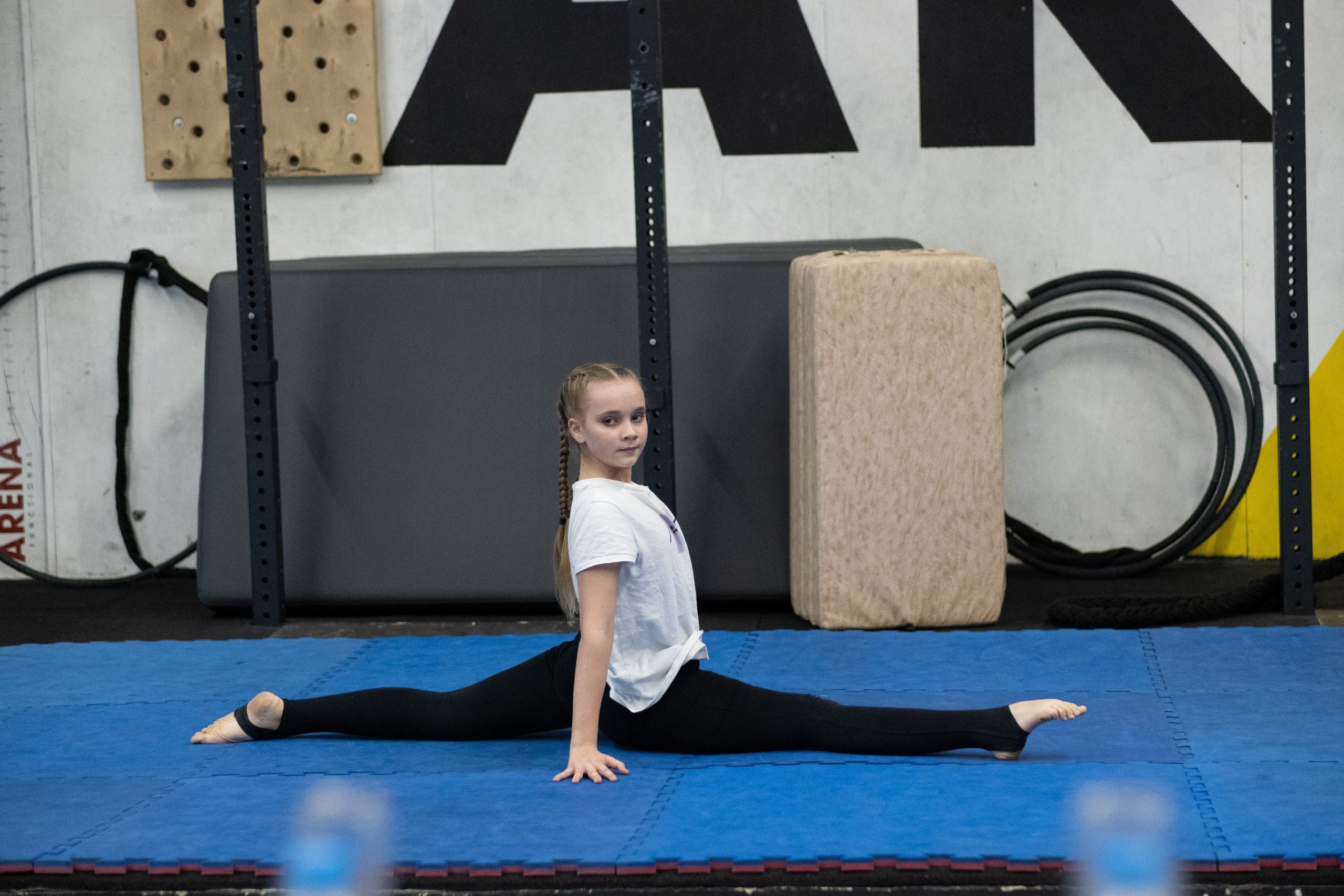 Внутриклубные соревнования по воздушной гимнастике 02.04.23