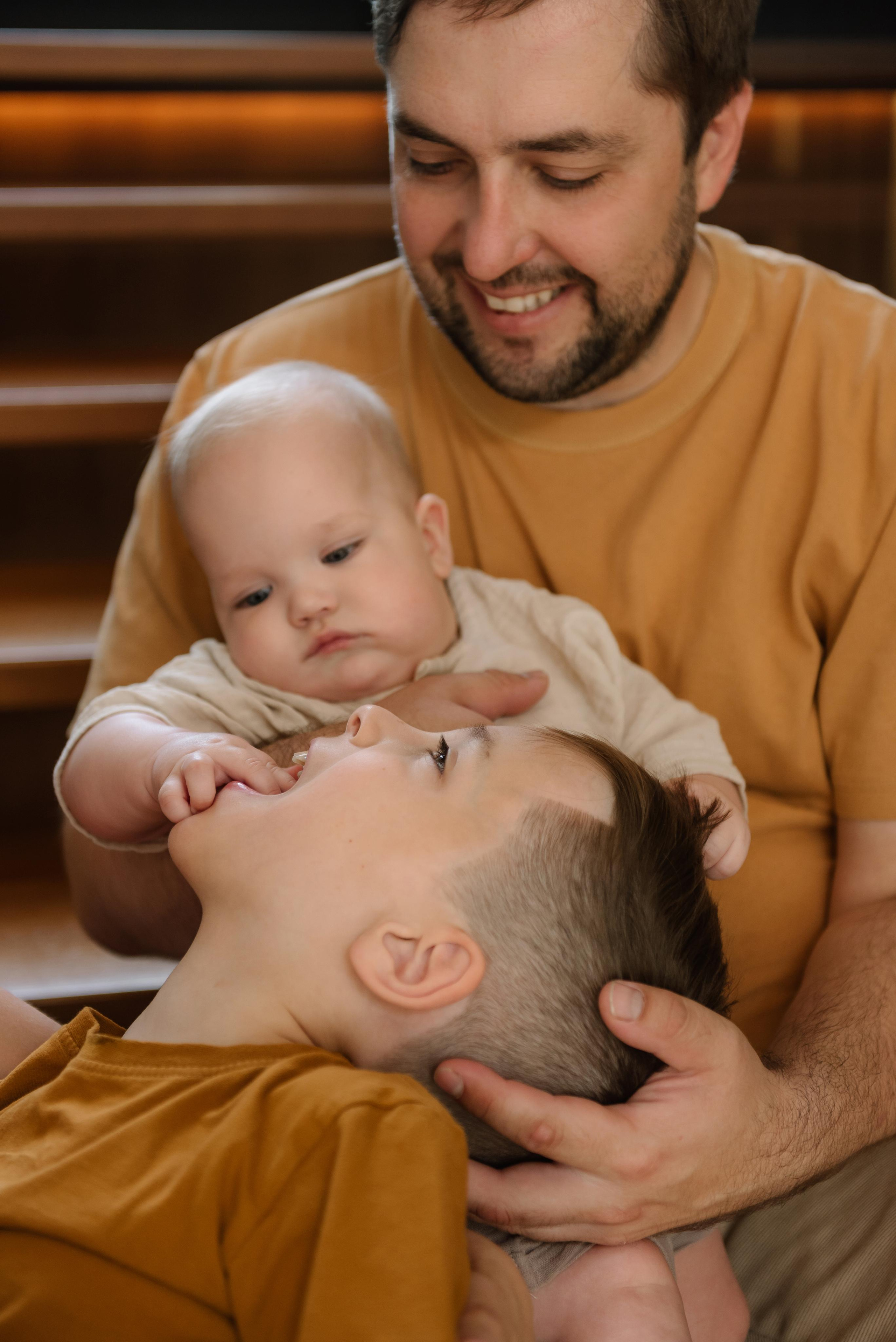 Домашняя семейная фотосессия загородом. Свадебный и семейный фотограф в Санкт-Петербурге Татьяна Пастухова