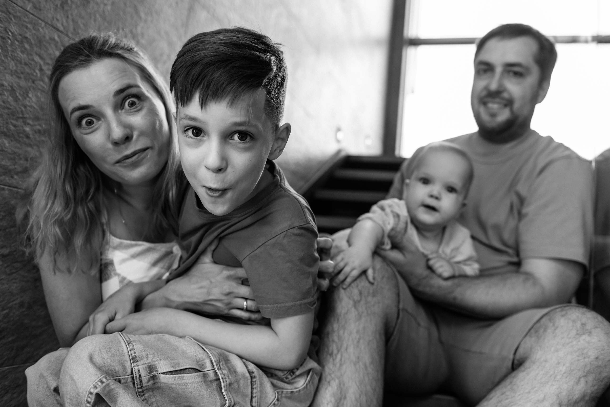 Домашняя семейная фотосессия загородом. Свадебный и семейный фотограф в Санкт-Петербурге Татьяна Пастухова