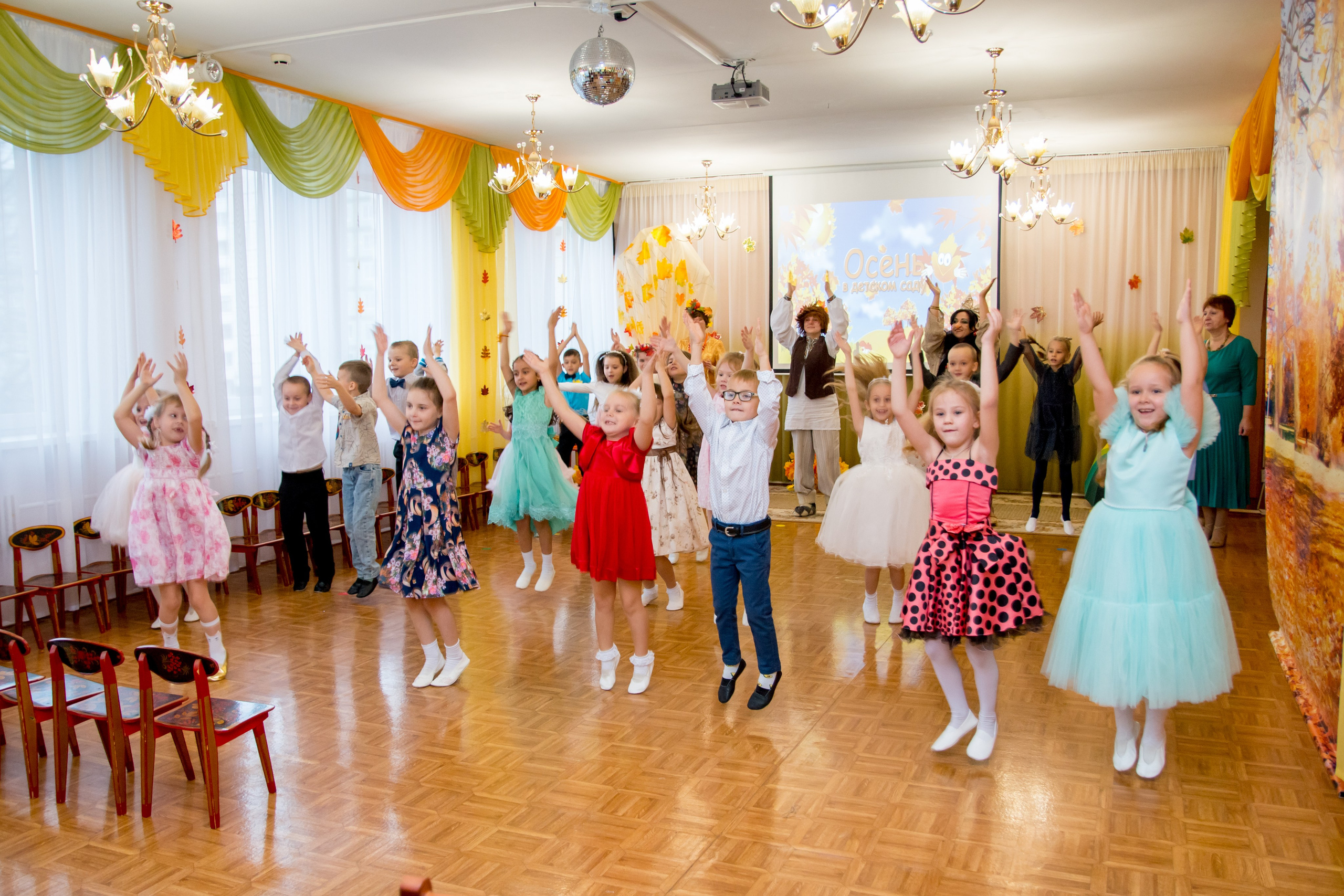 Съемки утренников. Выпускные альбомы в Обнинске