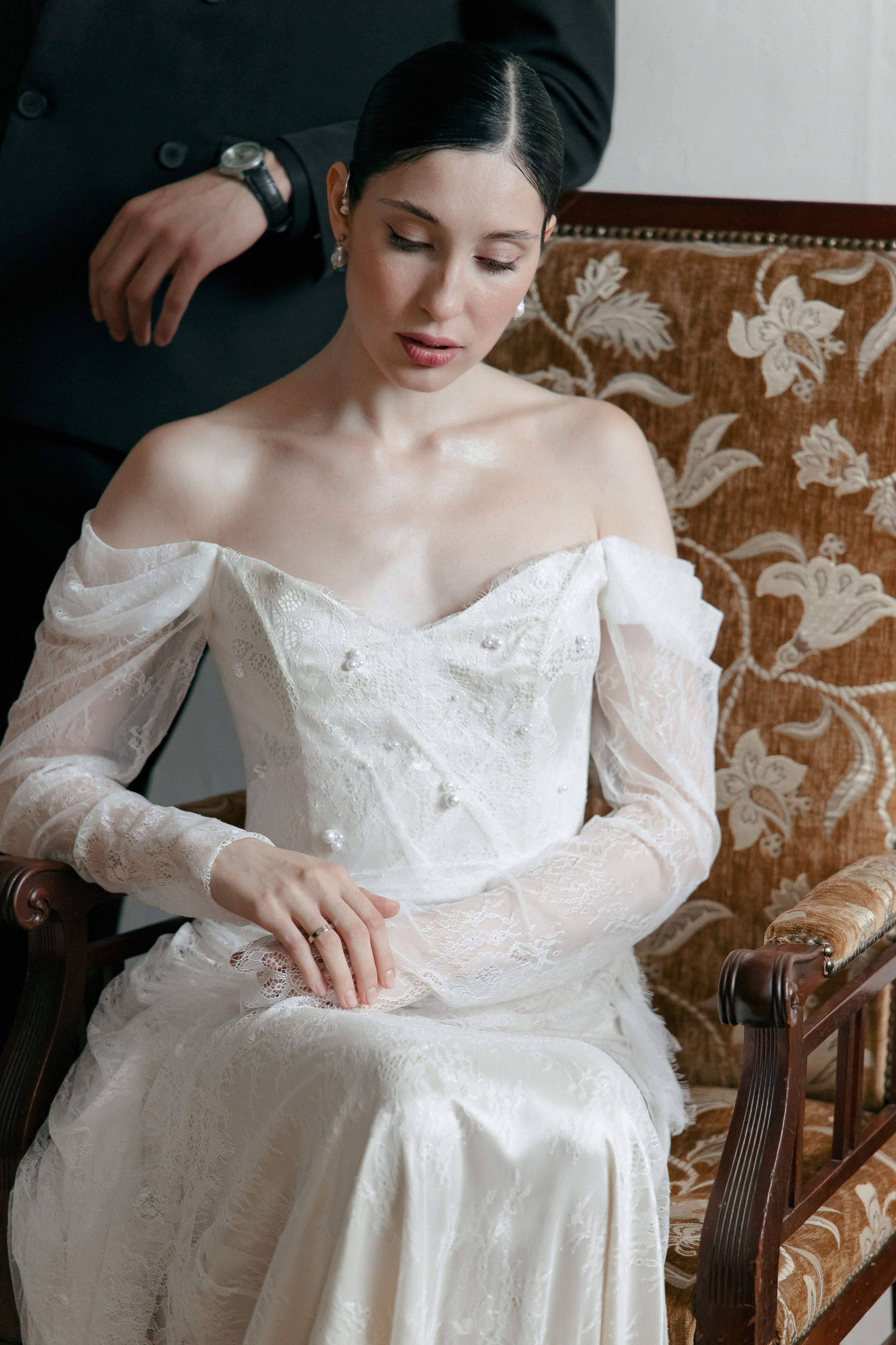 Винтажная история Полины и Дмитрия. Свадебный фотограф Москва