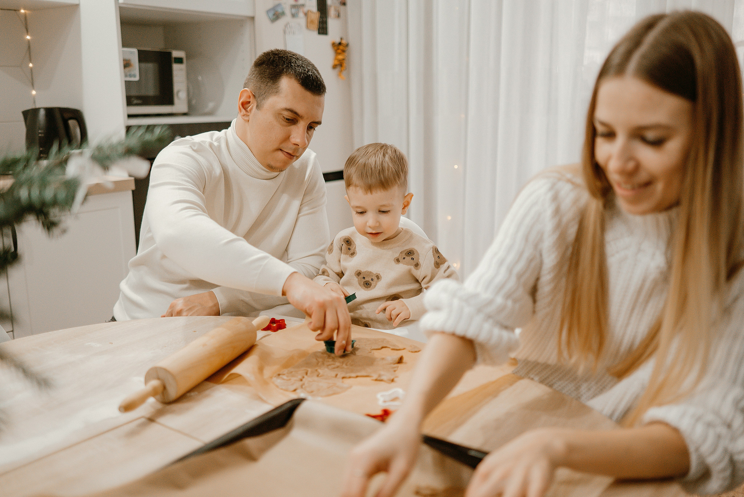 Домашняя новогодняя история. Свадебный и семейный фотограф в Ростове-на-Дону Алина Астахова