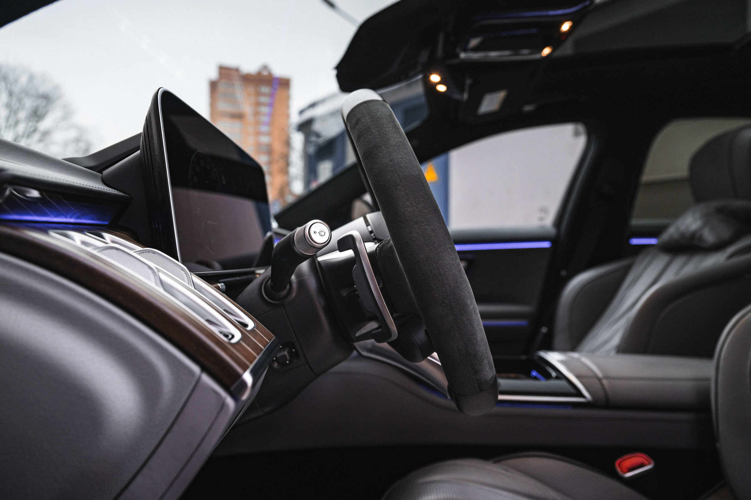 MB w223 S63. Автомобильный фотограф в Москве — Сидоров Дмитрий