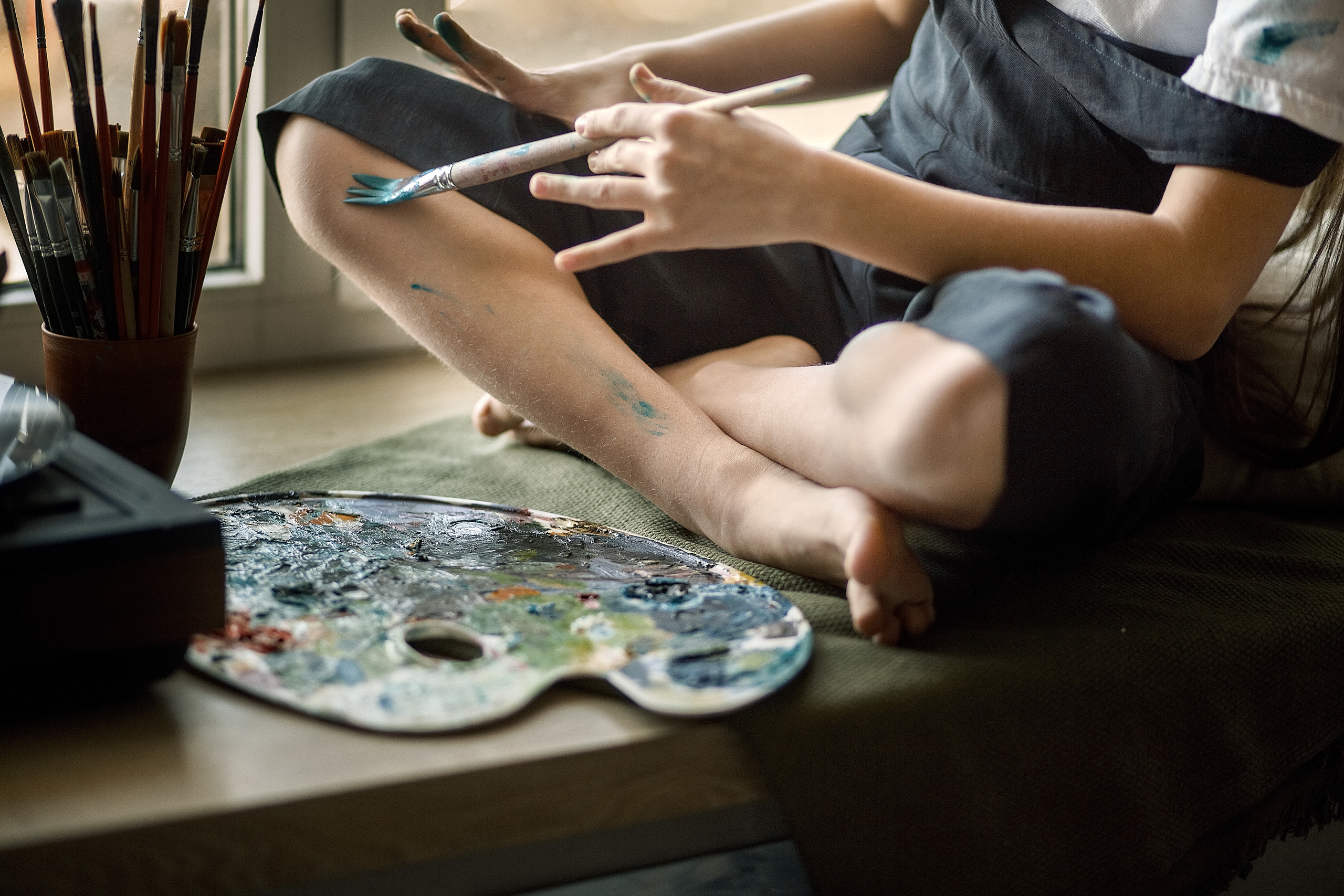 Фотопроект Art терапия для детей и взрослых. Семейный фотограф в Санкт-Петербурге Ульяна Меньшикова