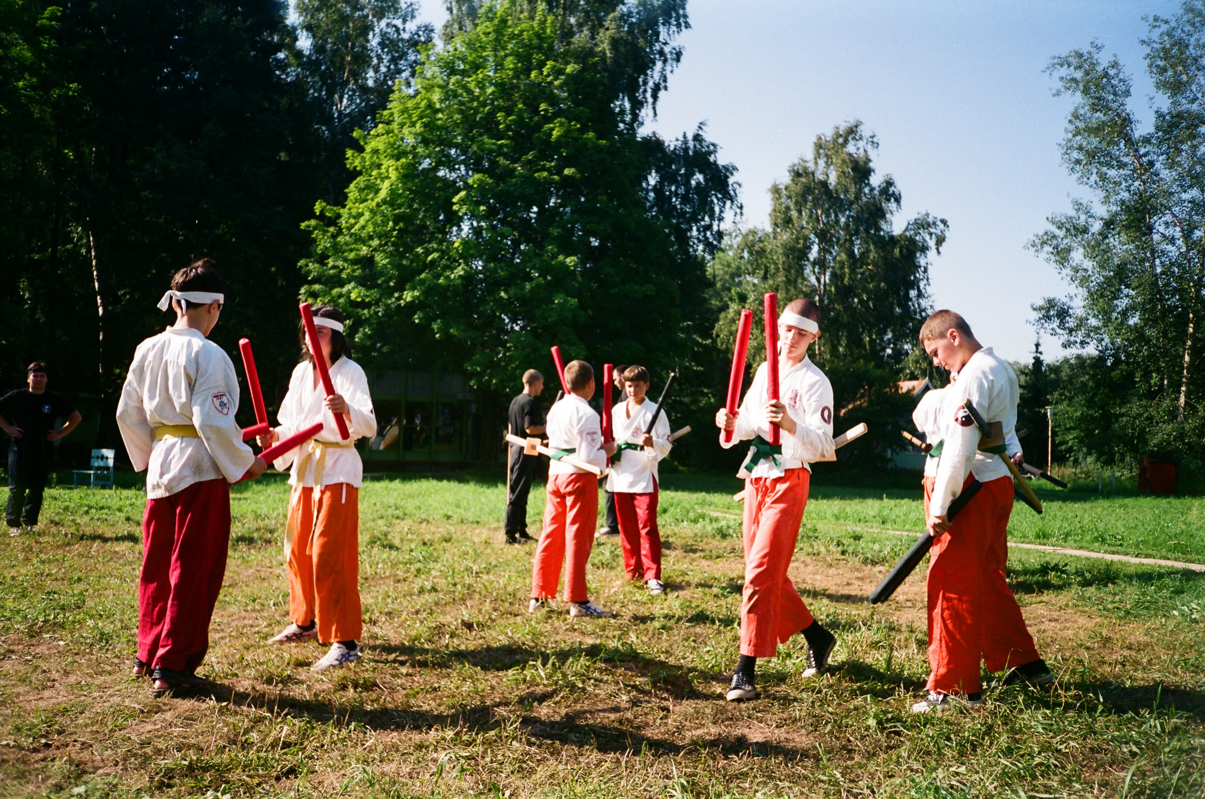 Фотографии Летние сборы ШБИ МОН 2002 г. Школа Боевых Искусств «МОН»