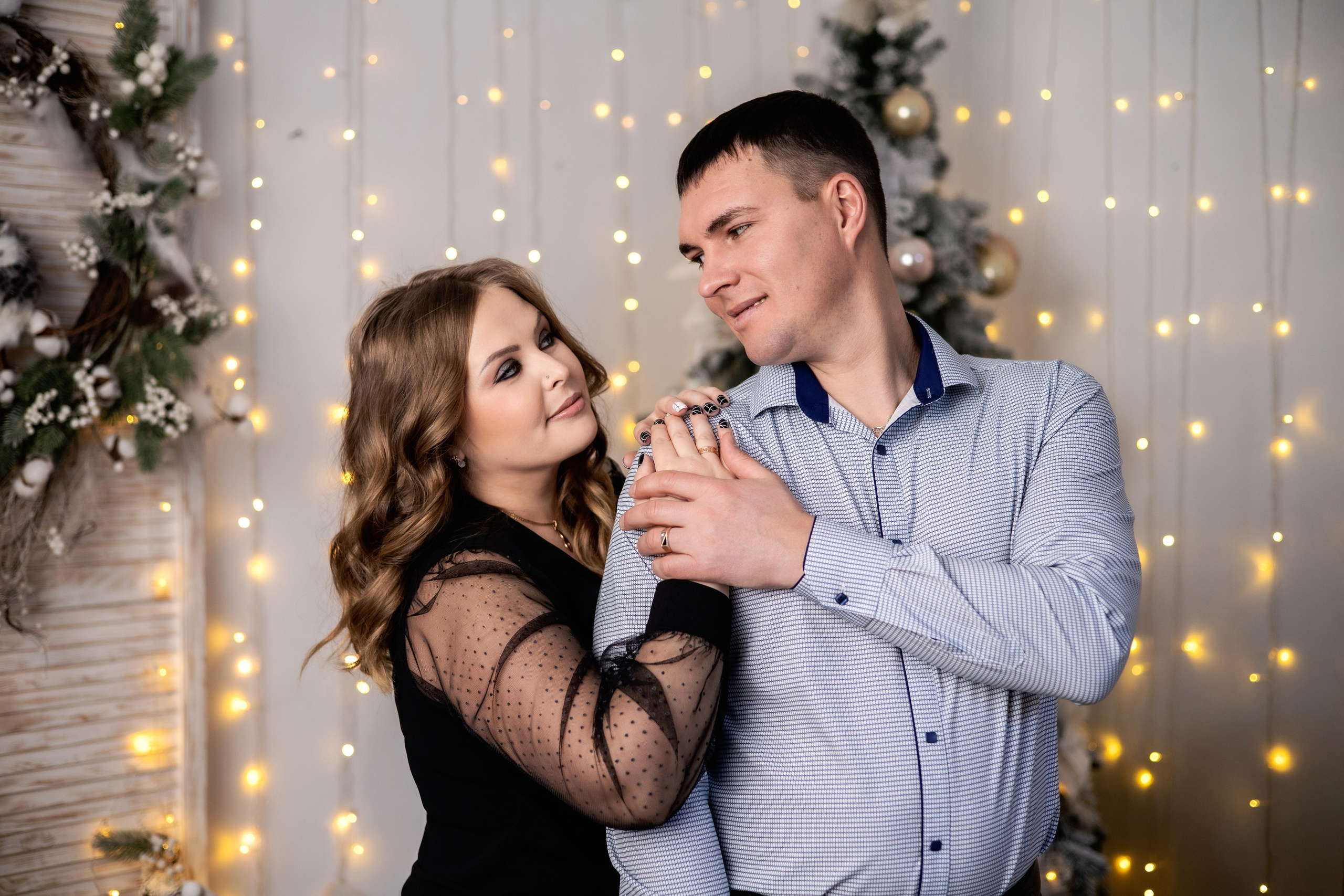 Новогодняя съемка — Игорь, Катя и дети. Фотограф Надежда Лукьянова