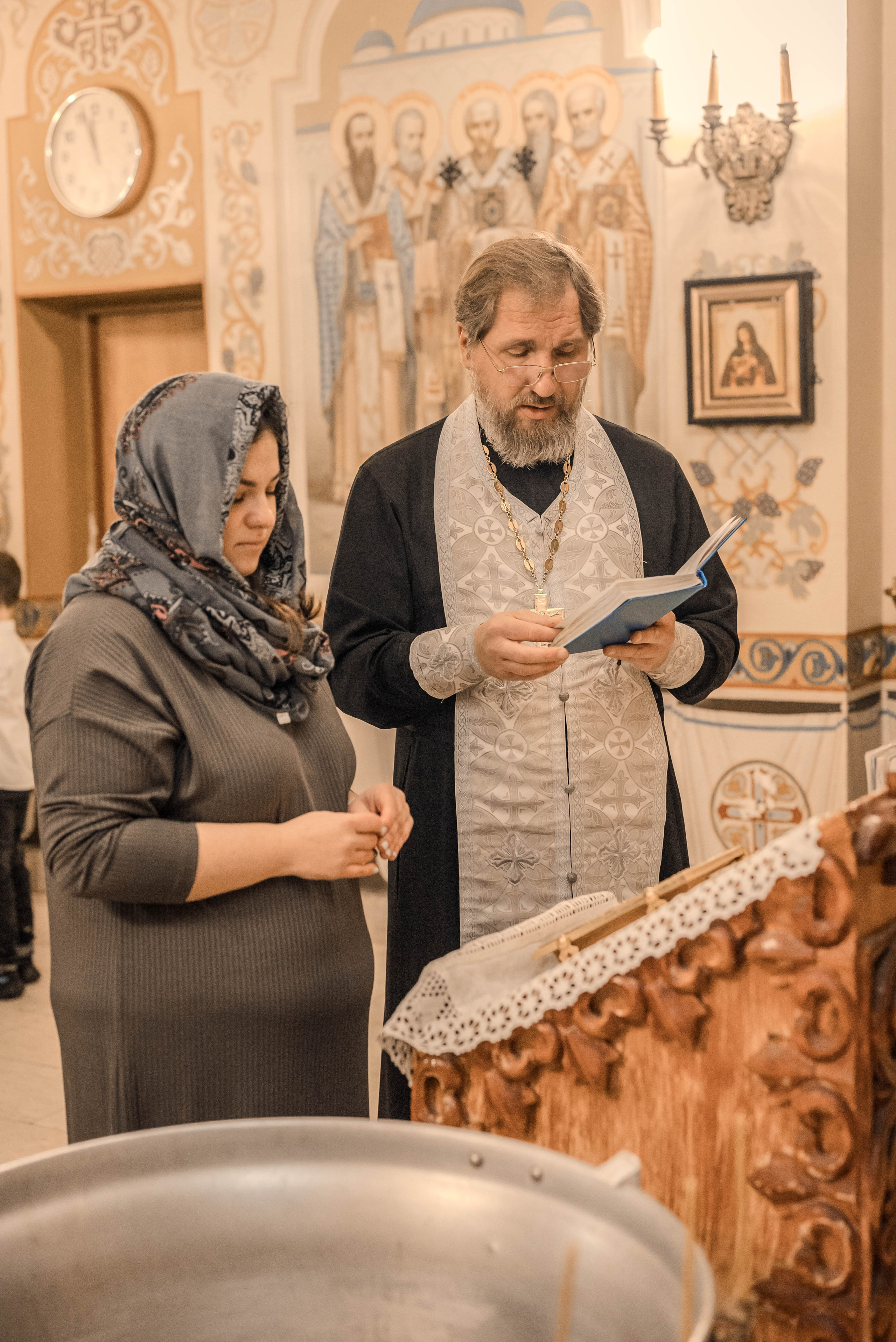 Крещение (мама Регина). Семейный и детский фотограф Москва