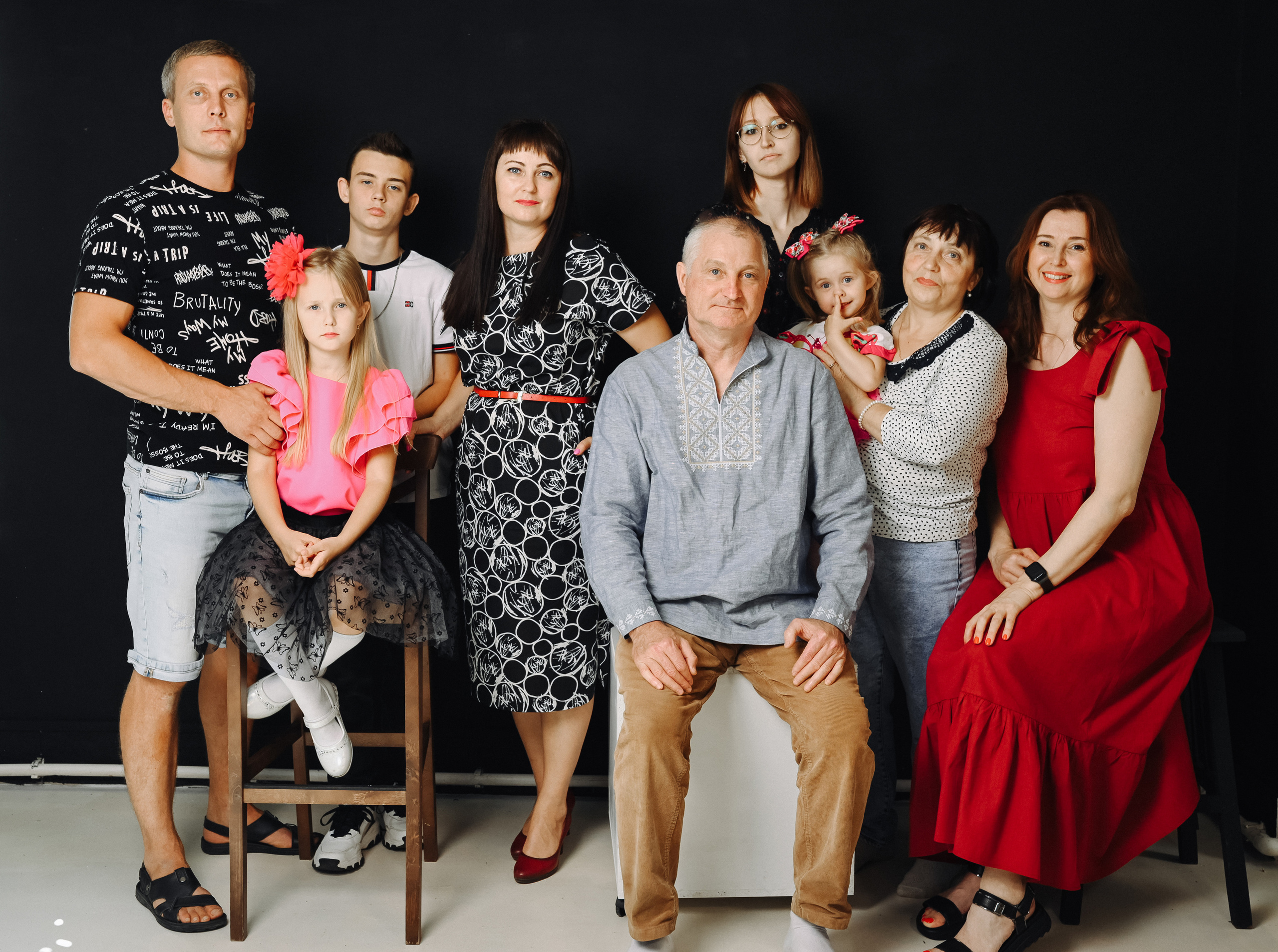 Интерьерная в студии. Свадебный, семейный и школьный фотограф в Бийске Ксения Мамаева