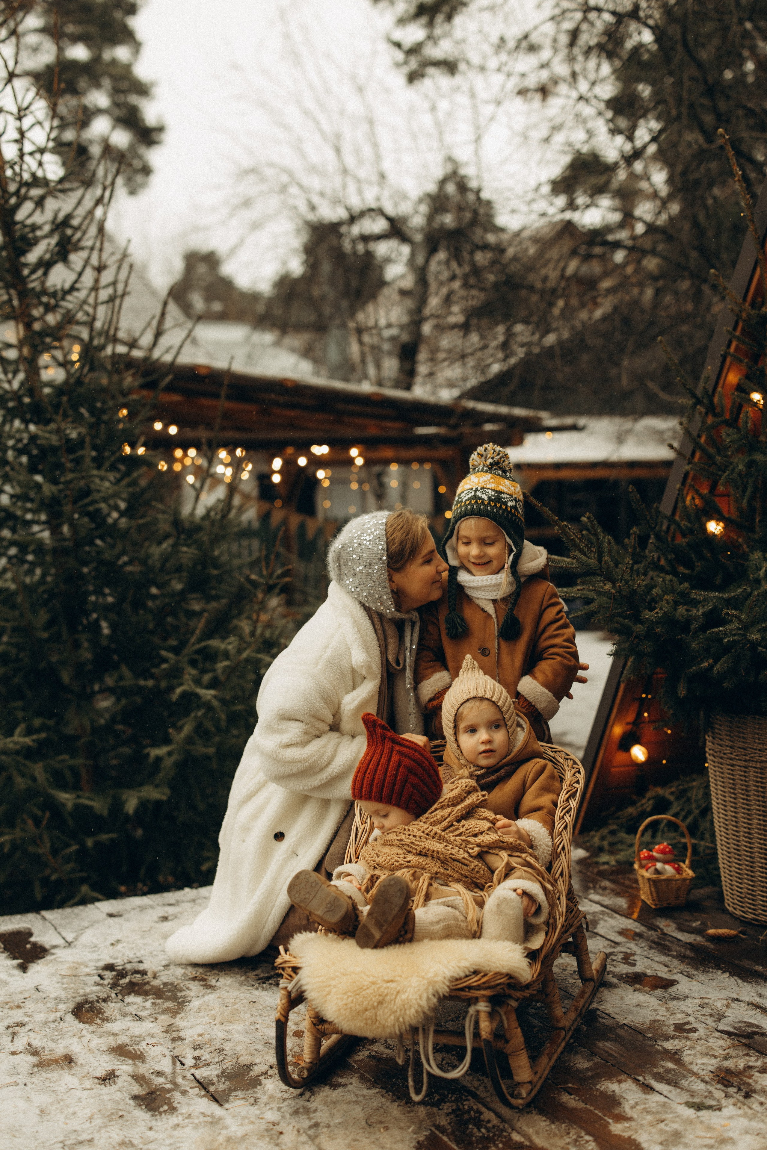 Ира, Дуня, Агуся, Маша. Семейный фотограф Оля Гладченко