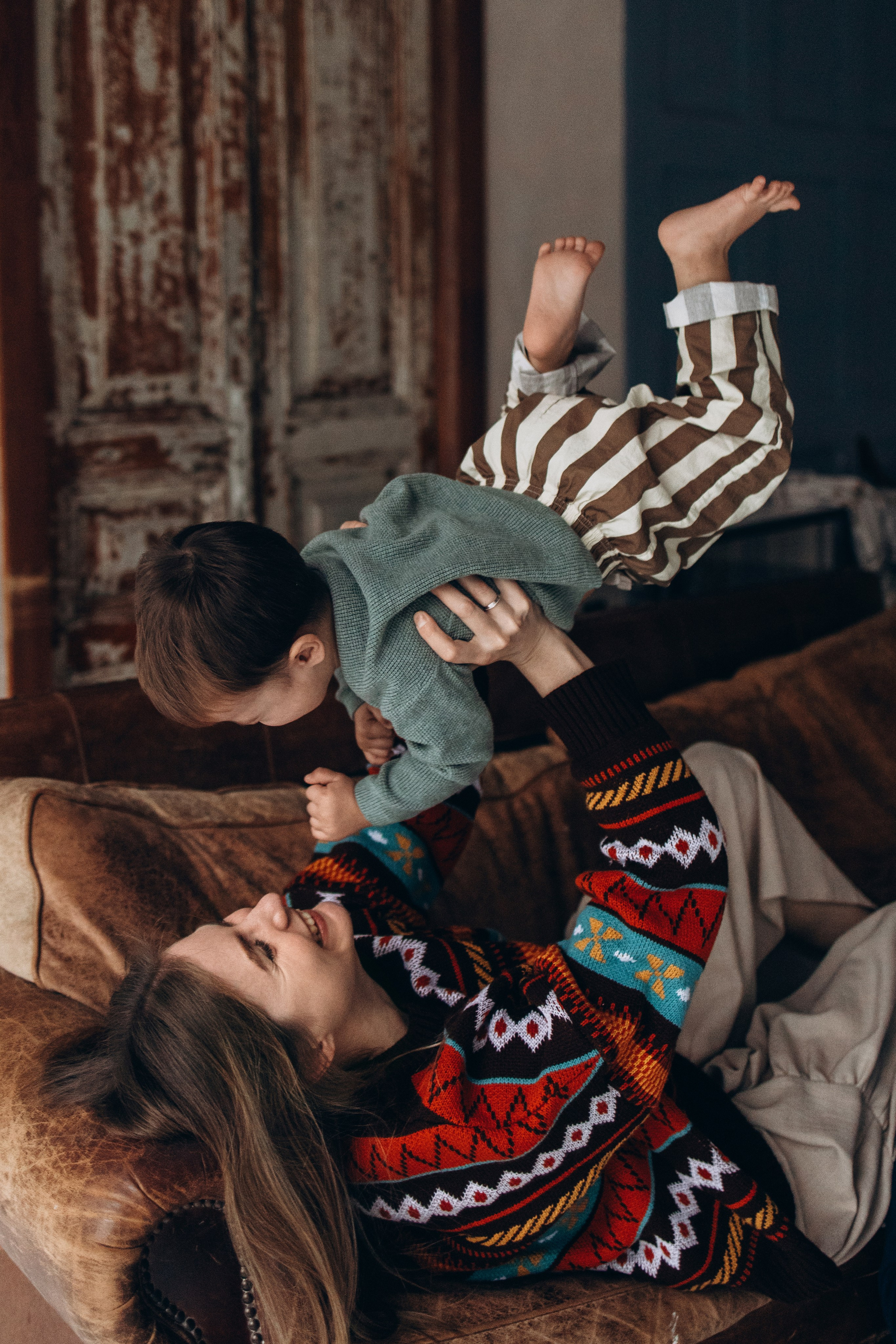 Оля, Андрей, Даня и Паша. Семейный фотограф в Москве Марина Петра