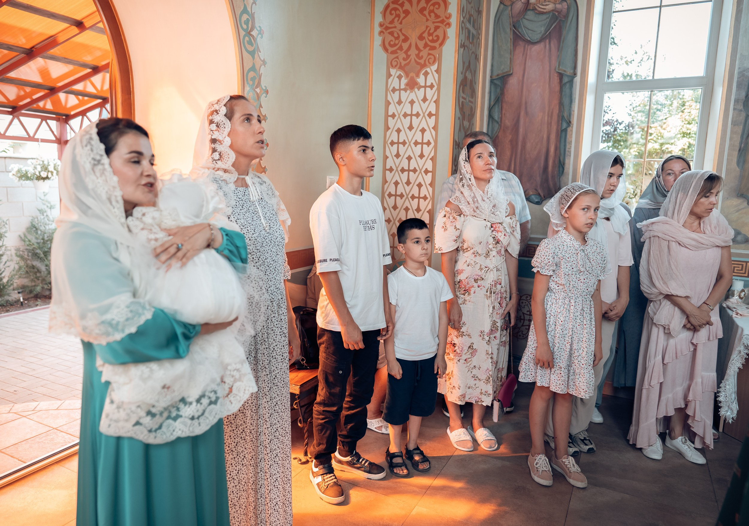 Крещение в храме ап.Андрея Первозванного г. Севастополь. Церковный фотограф Севастополь