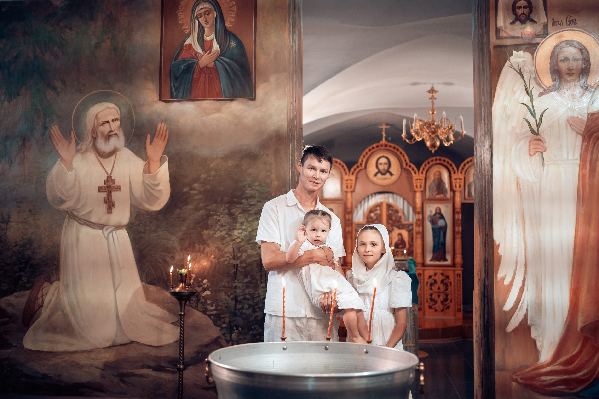 Крещение в Покровском соборе. Церковный фотограф Севастополь