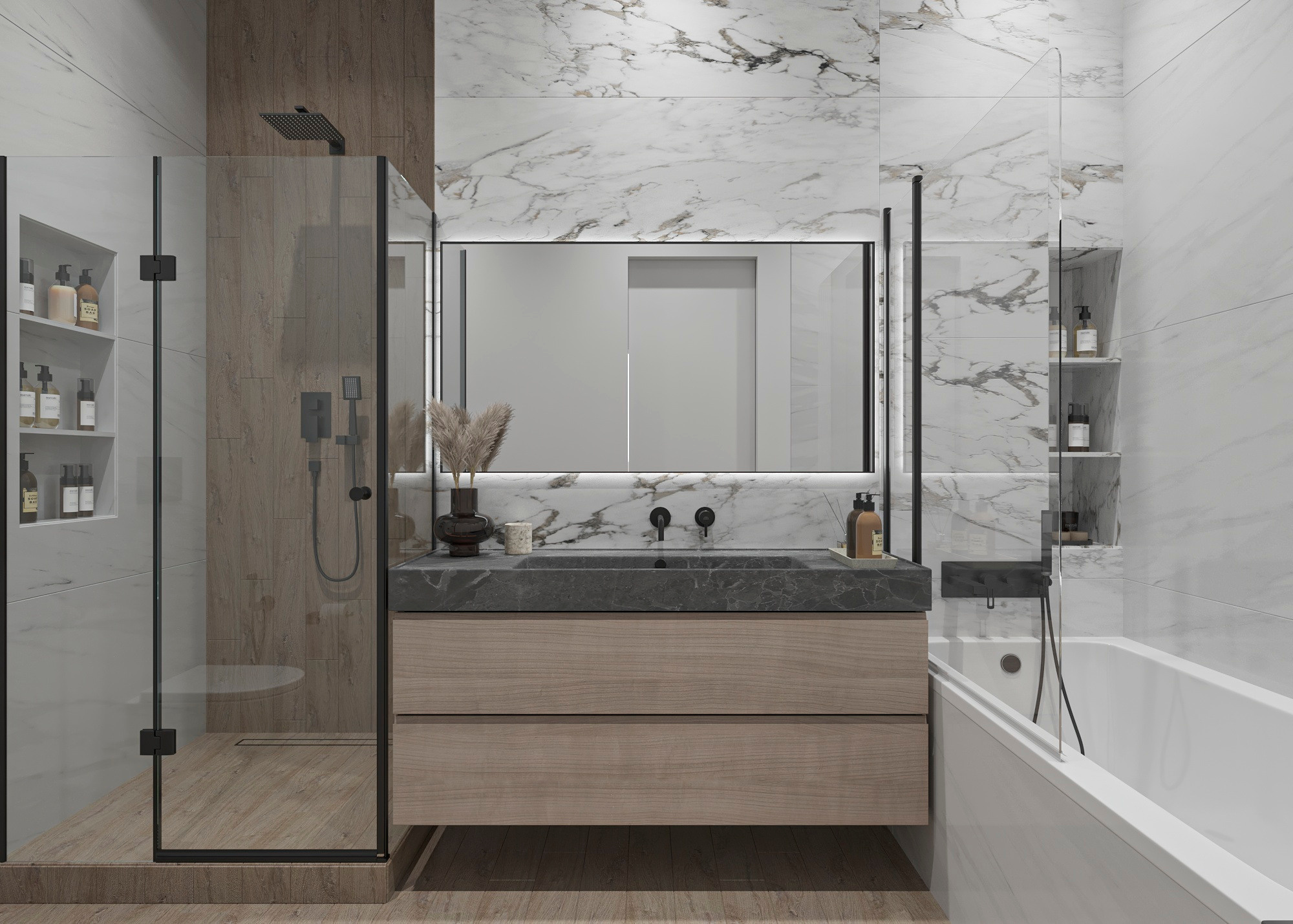 RESIDENCE PRIME TIME, MOSCA. Irina Balykina — Interior 3D Visualisation