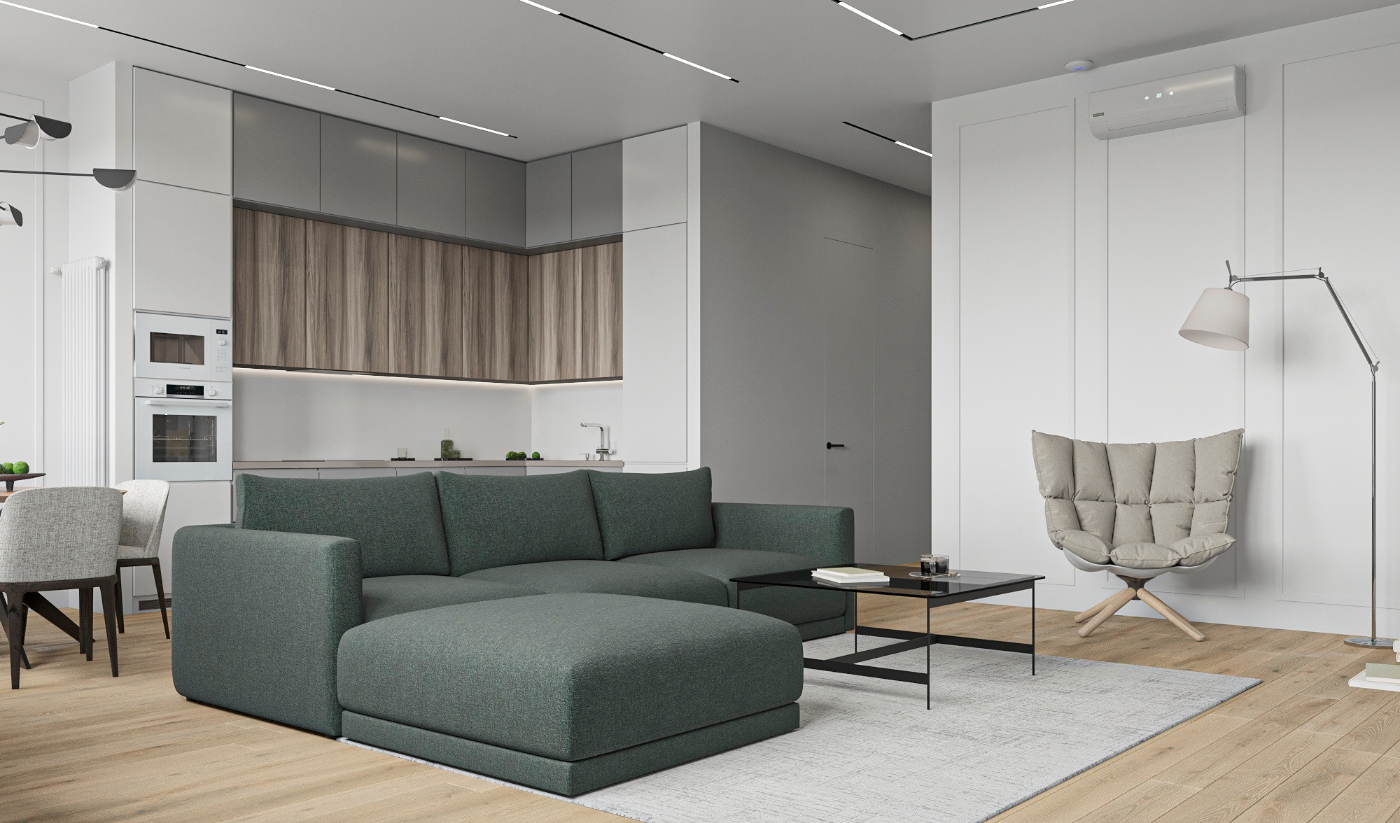 RESIDENCE PRIME TIME, MOSCA. Irina Balykina — Interior 3D Visualisation