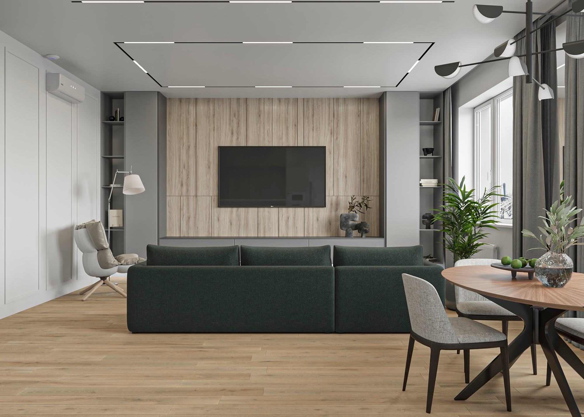 RESIDENCE PRIME TIME, MOSCA. Irina Balykina — Interior 3D Visualisation