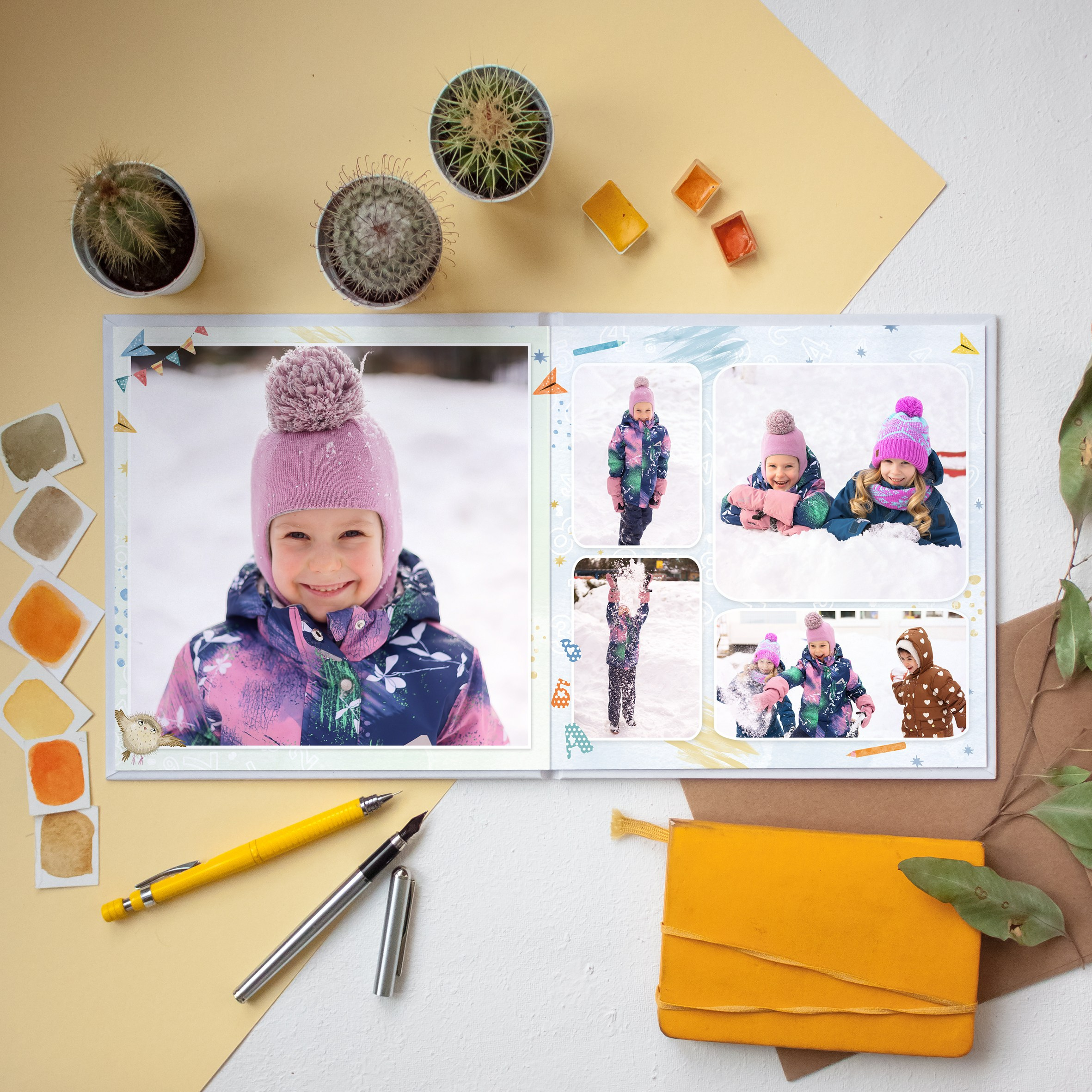 Примеры альбомов в Детский сад. Фотограф г. Москва Олеся Пантелеева