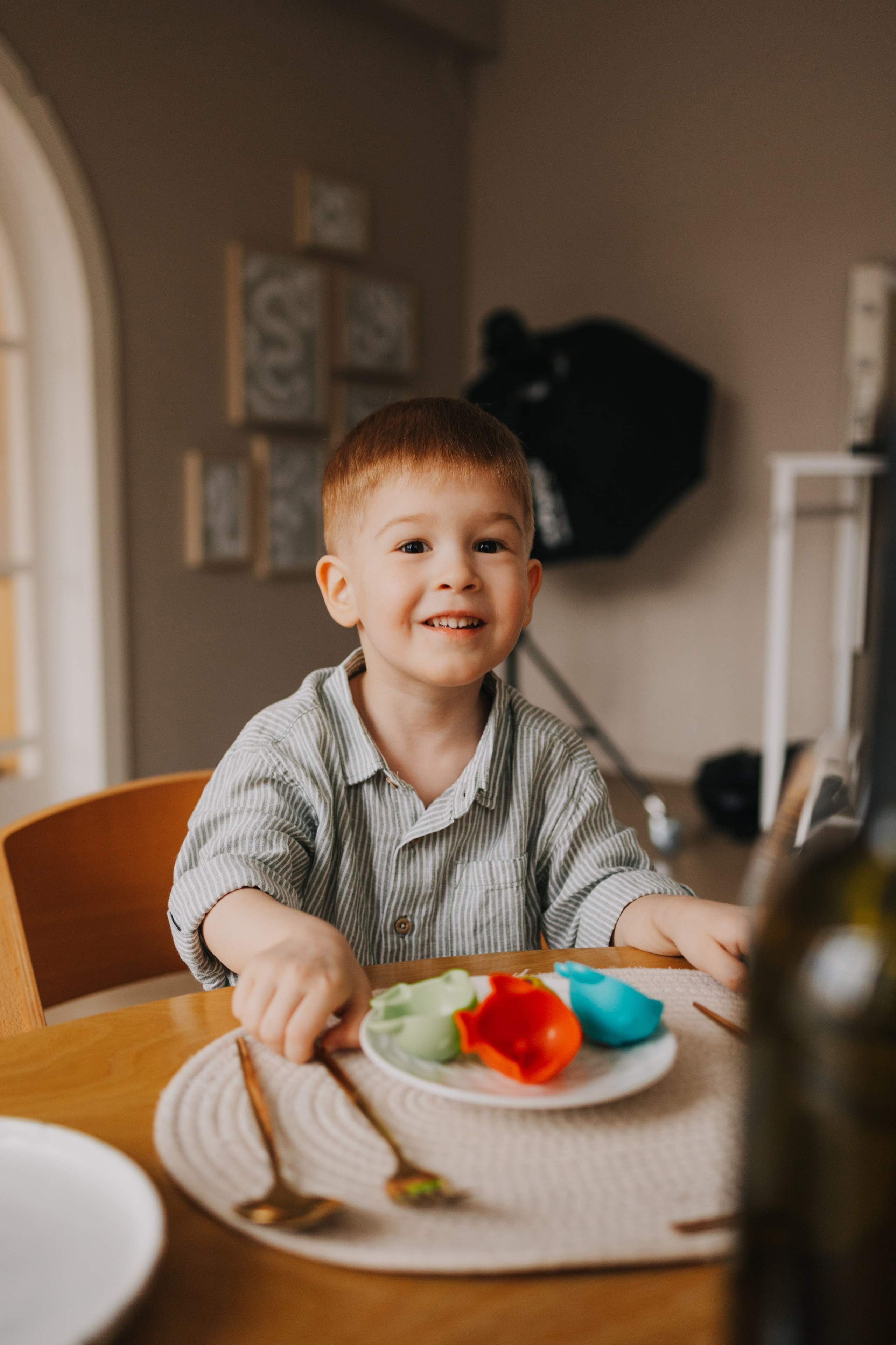 Большая семья. Домашняя фотосессия