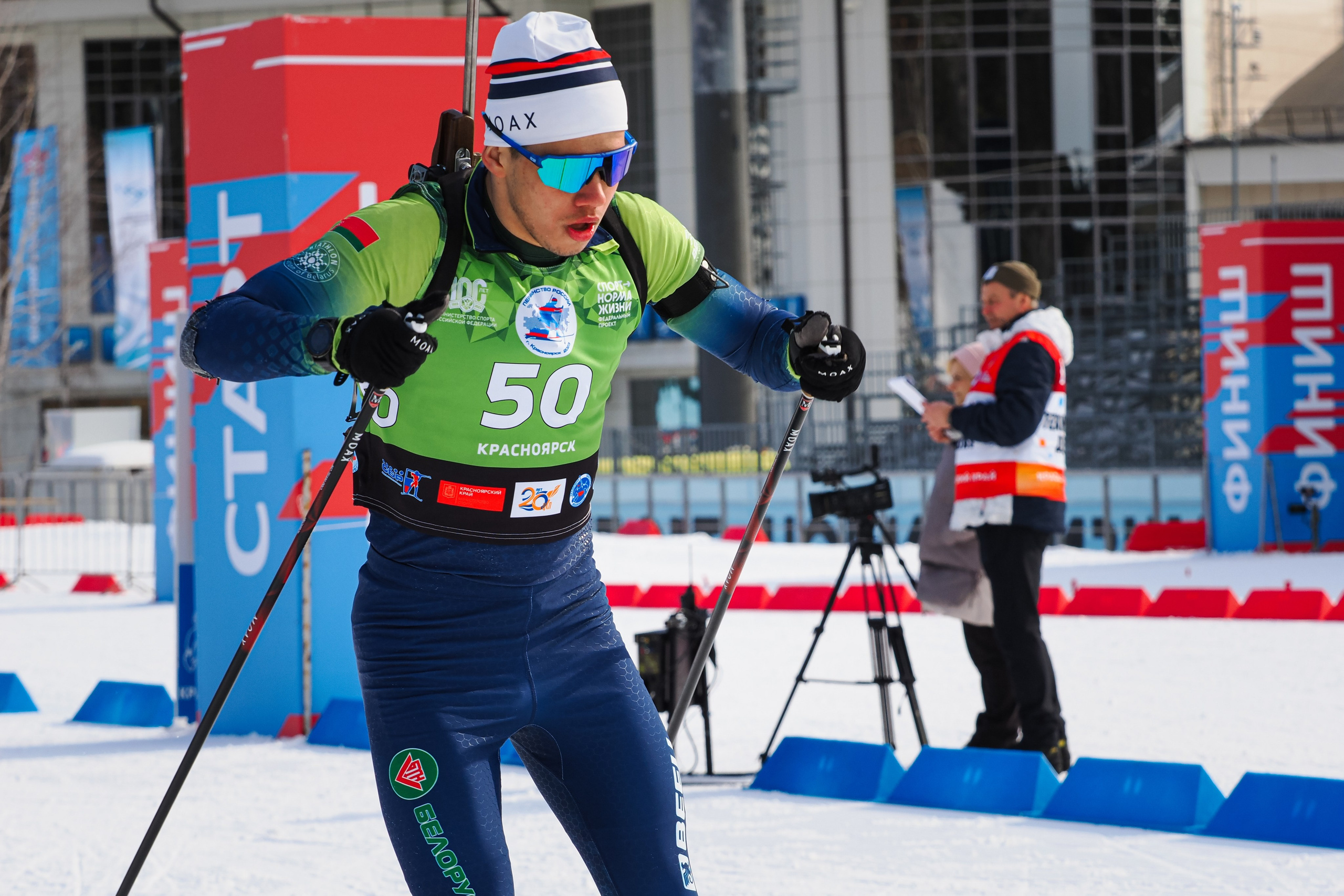 Биатлон / Первенство России. Репортажный фотограф Алексей Козьмин
