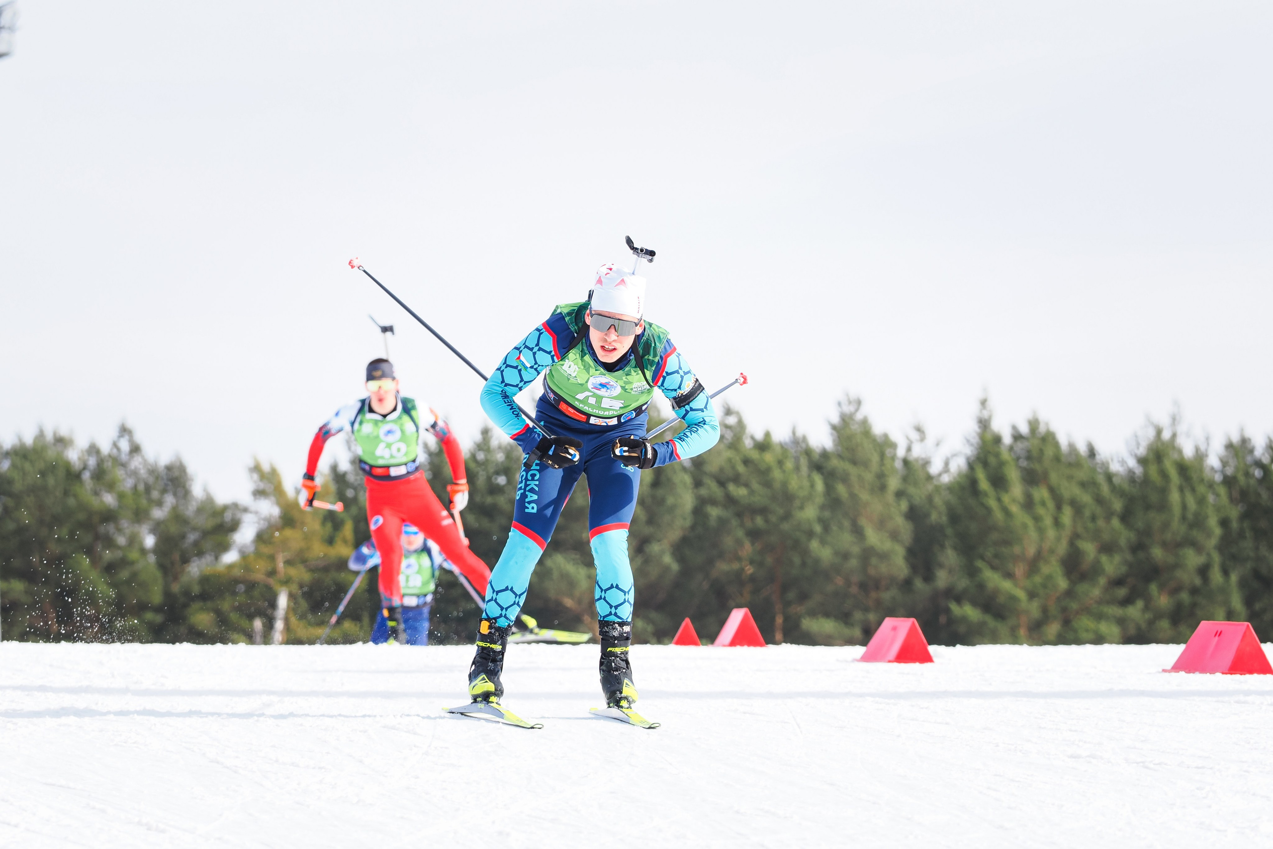 Биатлон / Первенство России. Репортажный фотограф Алексей Козьмин