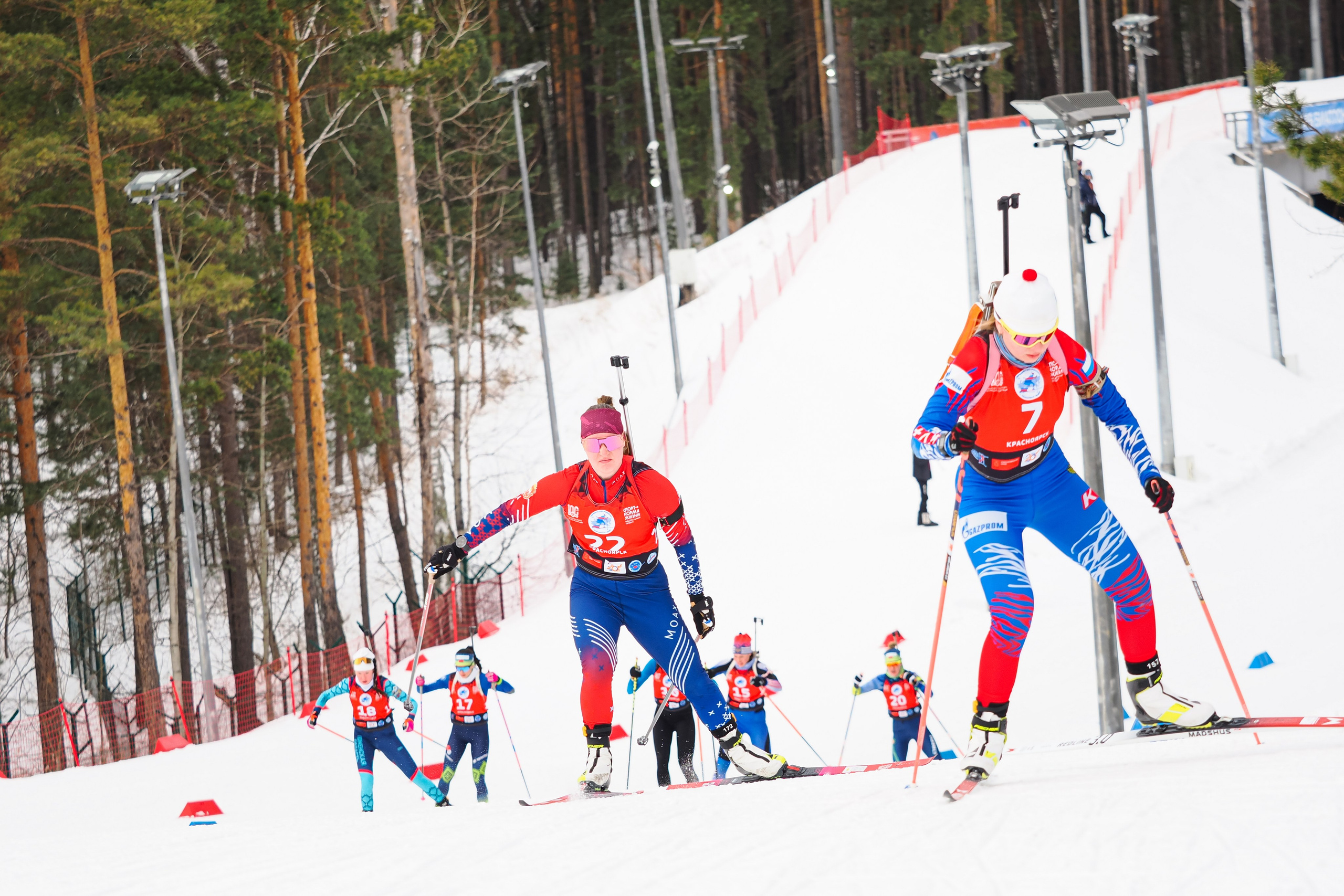 Биатлон / Первенство России. Репортажный фотограф Алексей Козьмин