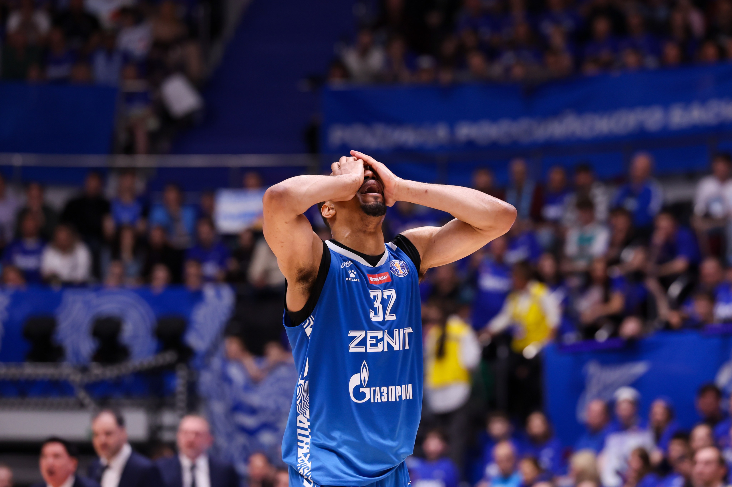 БК «Зенит» — БК «ЦСКА» финал ЕЛ ВТБ 1 игра 27.05.2025. Спортивный и репортажный фотограф Антон Тереханов