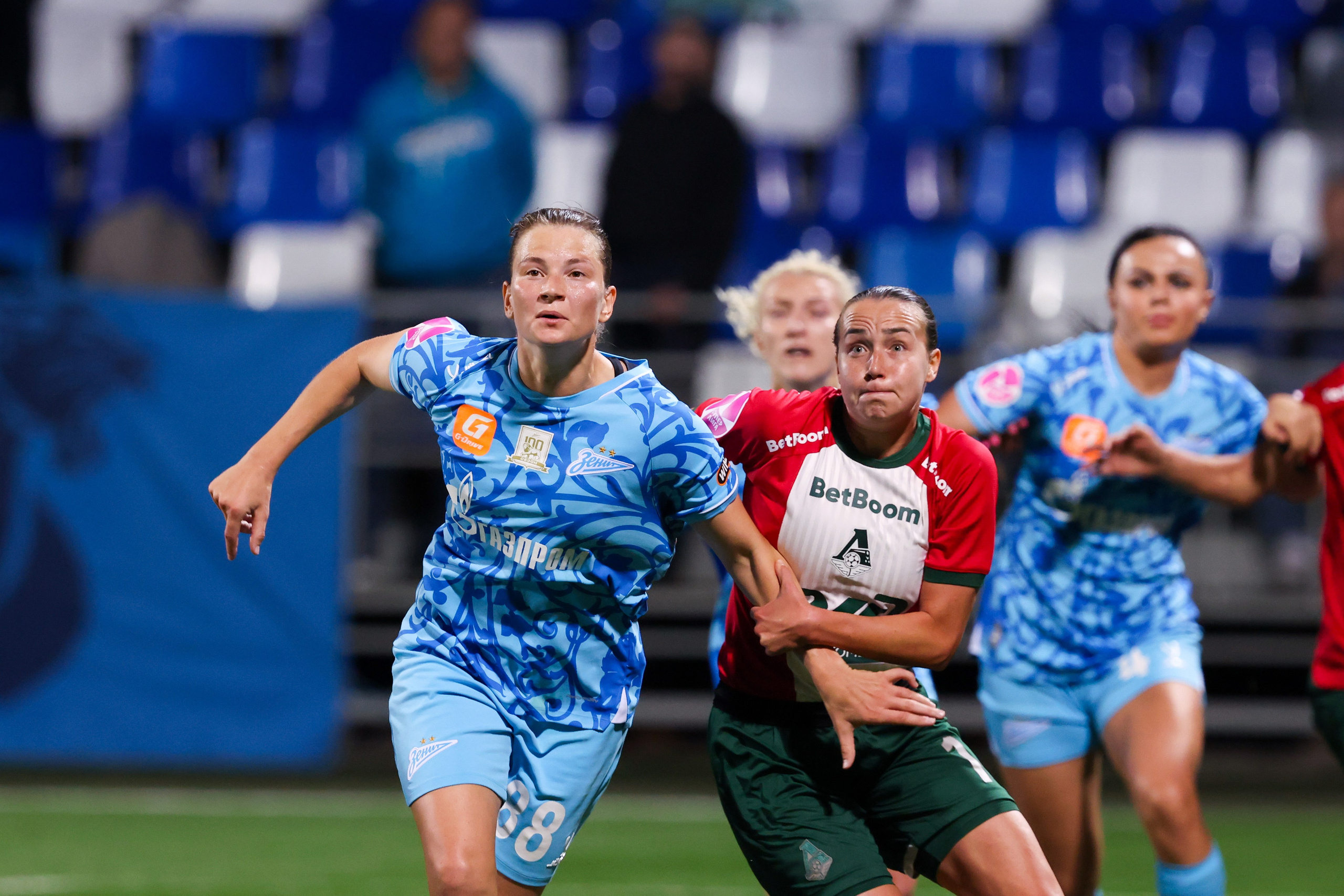 ЖФК «Зенит» — ЖФК «Локомотив» Москва Winline Кубок России 13.09.2025. Спортивный и репортажный фотограф Антон Тереханов