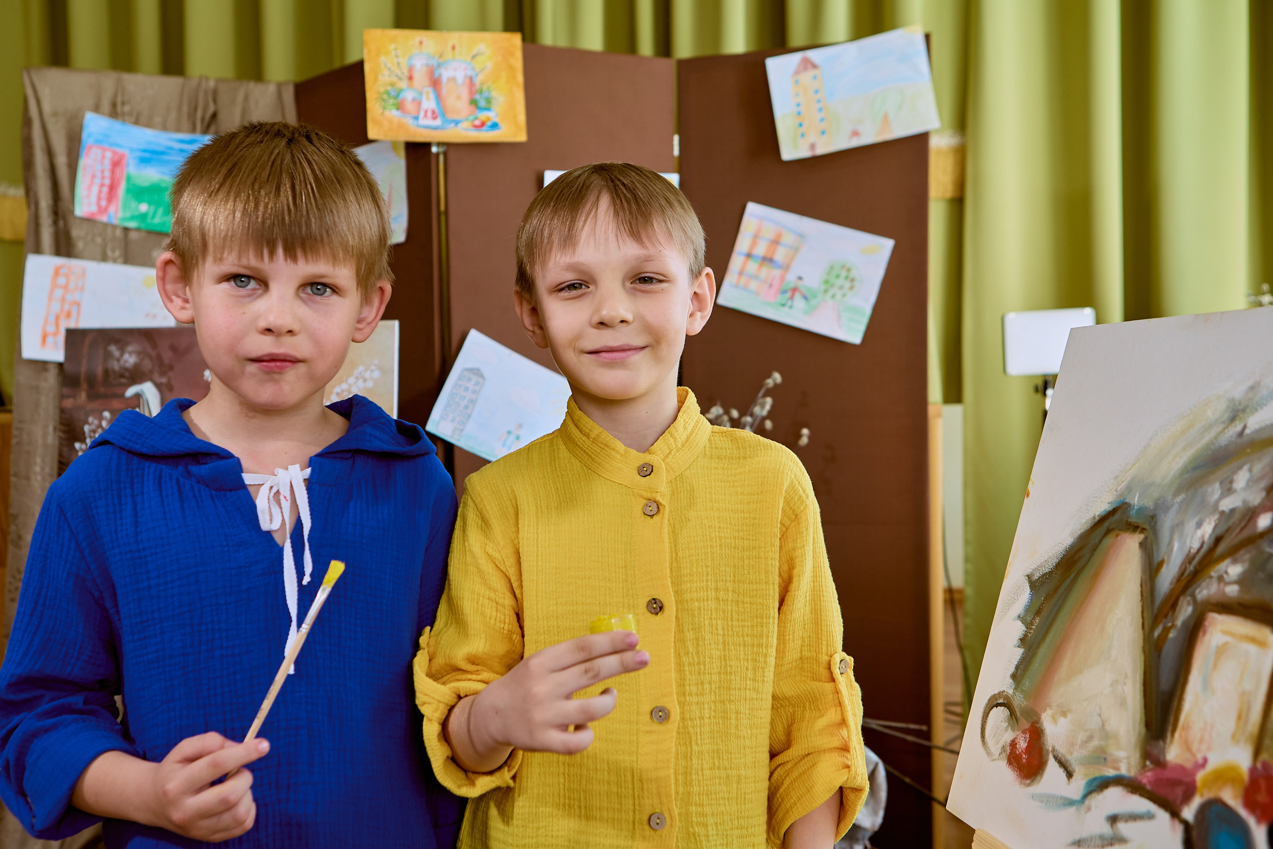 Творческая фотосессия художники