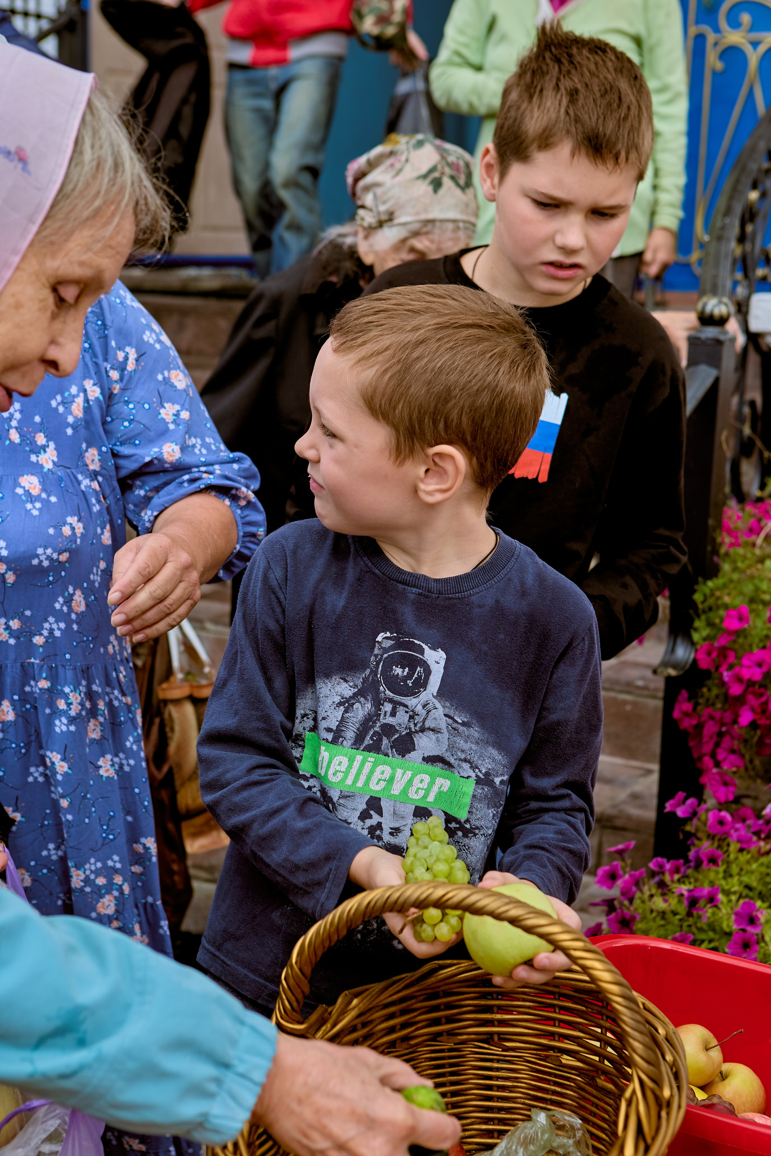 Праздничная фотосессия в праздник Преображения Господа нашего Иисуса Христа