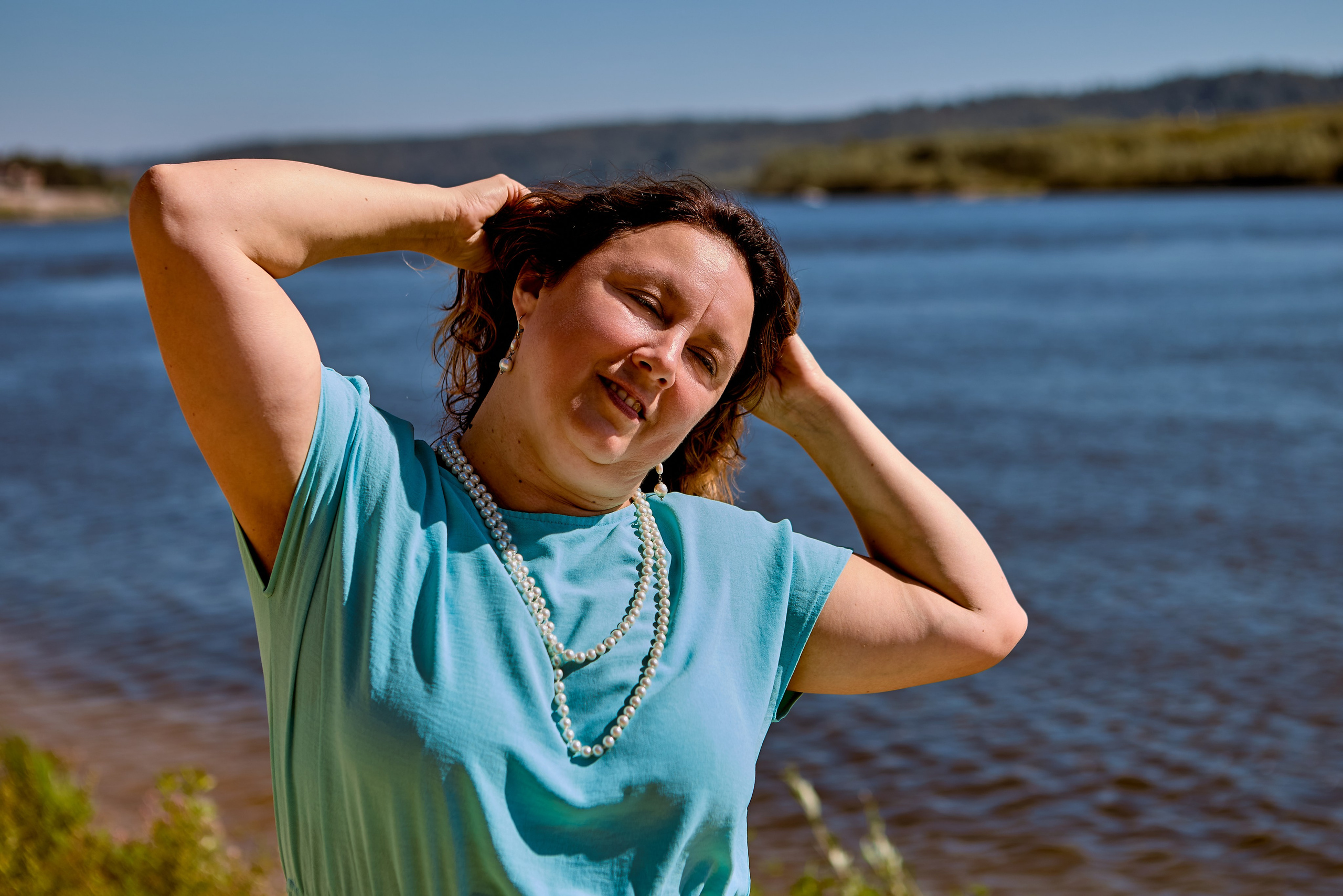 Фотосессия прогулка у реки Дзержинск