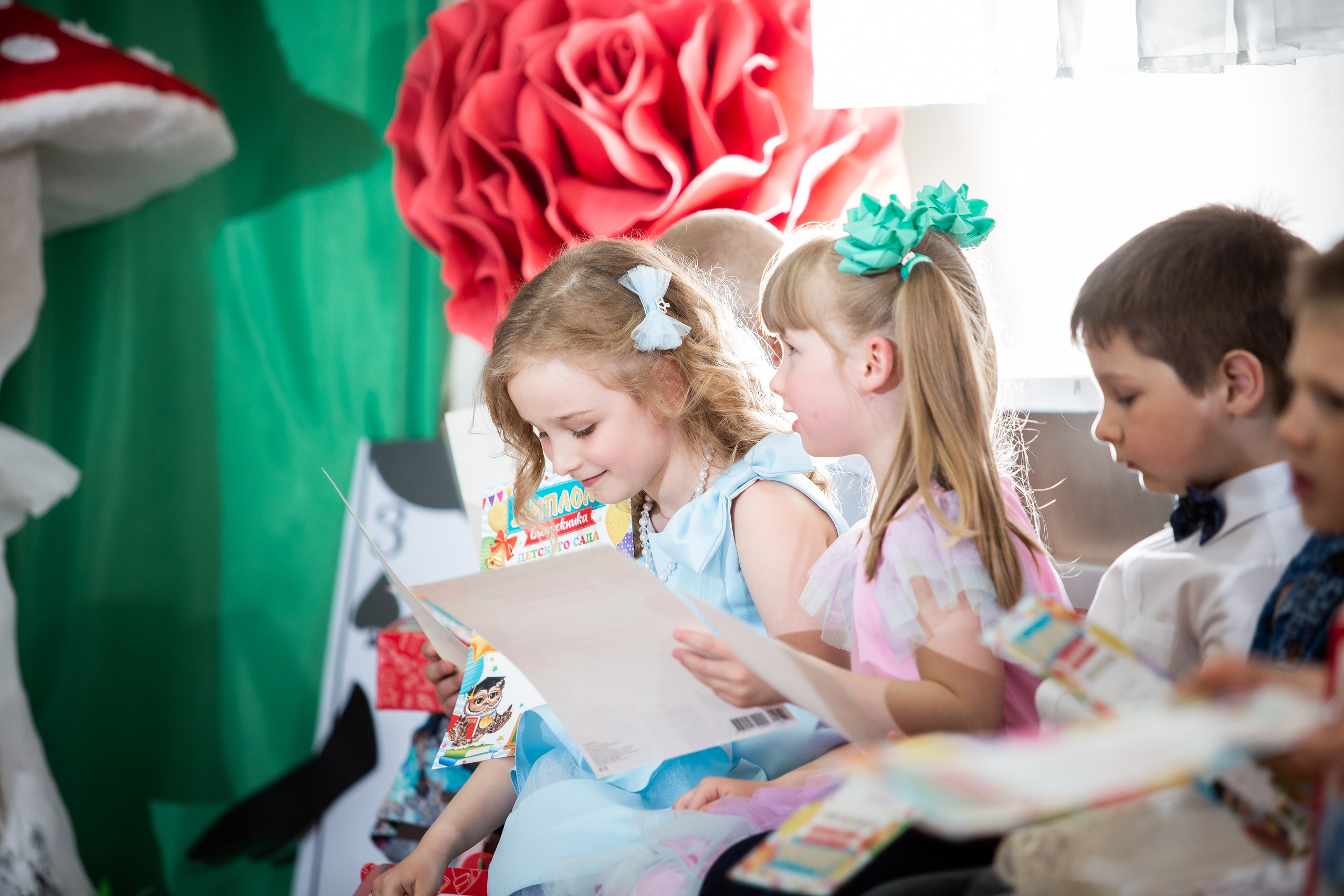 Фотосессия на выпускном в детском саду 2. Свадебный и репортажный фотограф в Москве и Московской области