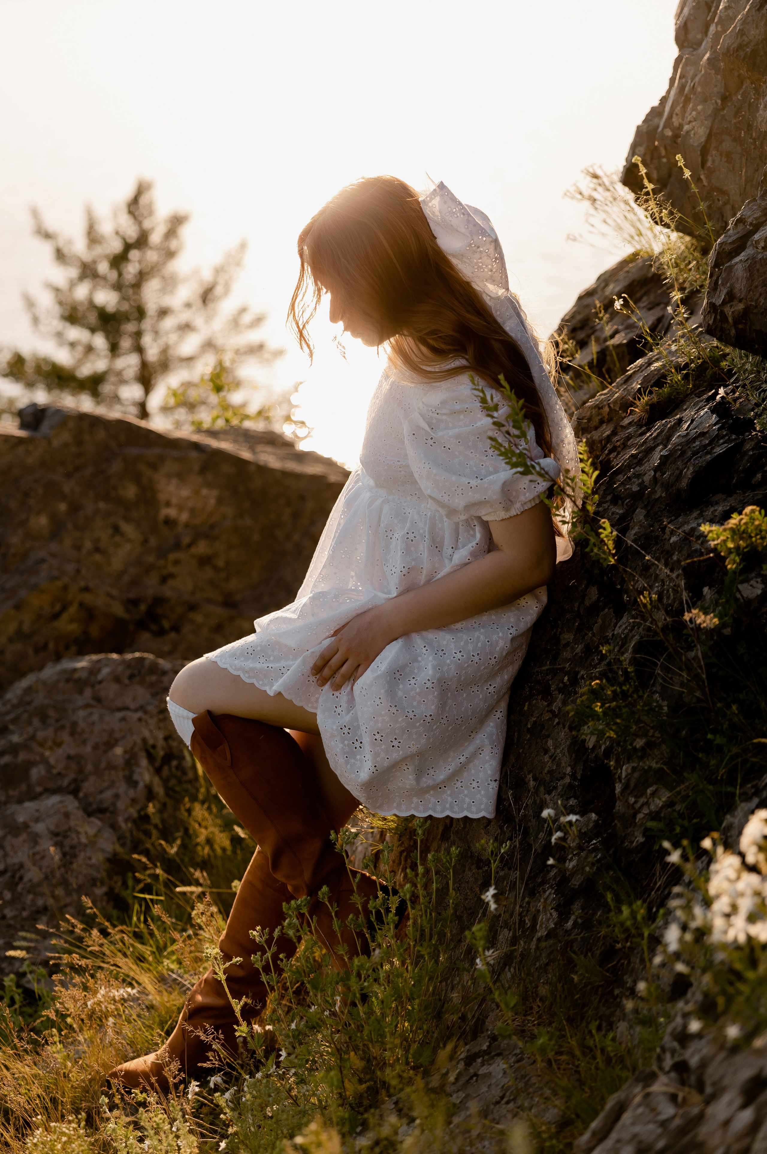 Юлия, съёмка на озере. Свадебный и портретный фотограф в Миассе Филиппенко Дарья