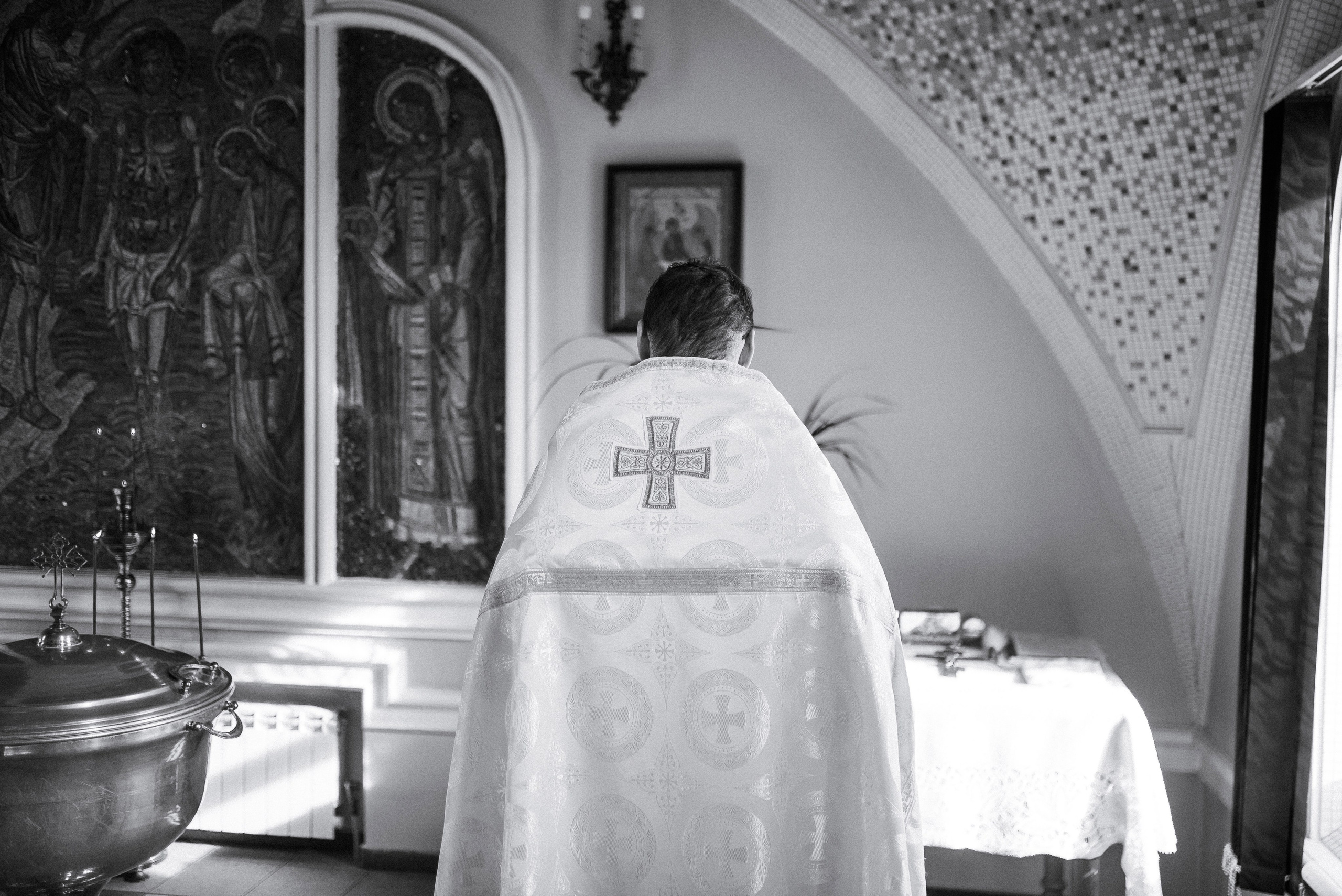 Крещение Софии. Семейный документальный фотограф в Волгограде Мариэта Додина